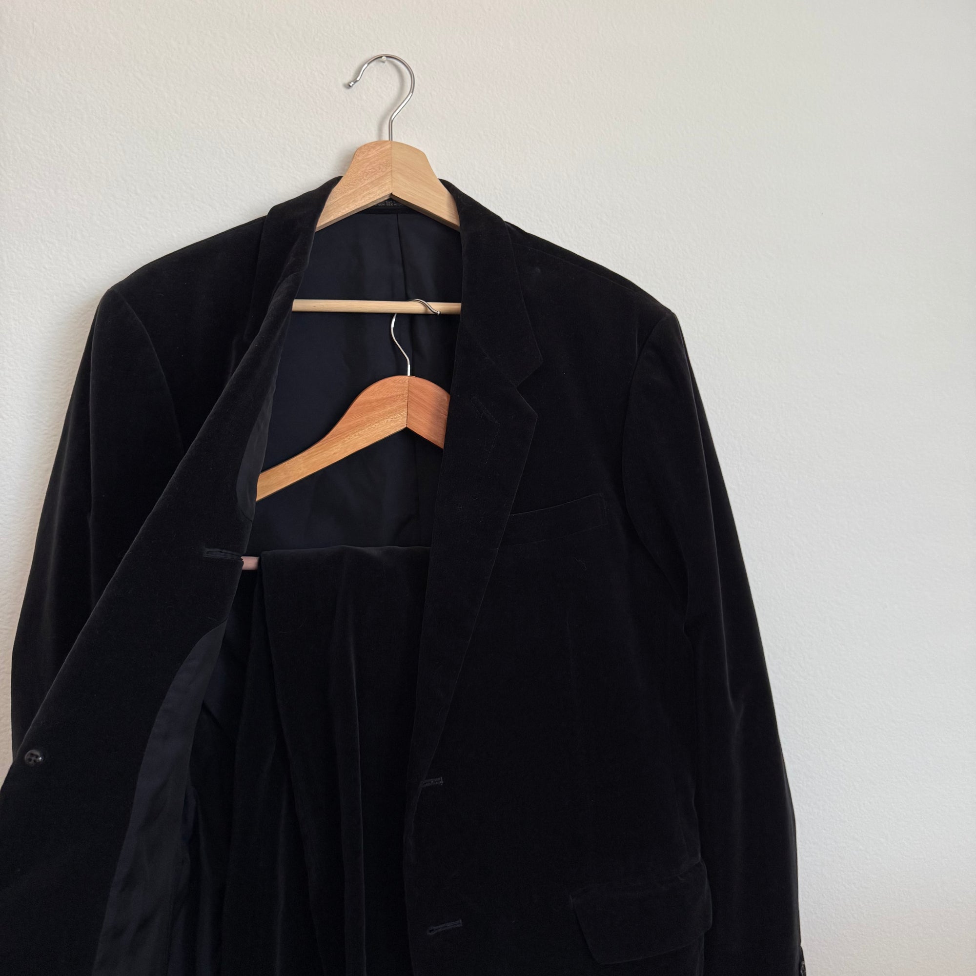 Yohji Yamamoto AW01 Costume D'Homme Cotton Suit Set