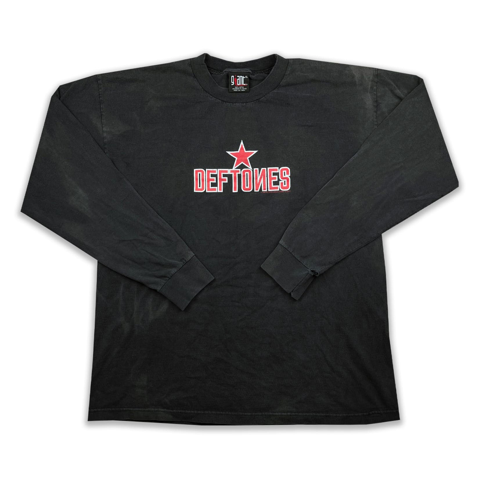 Vintage 1990s Deftones Soviet Star Longsleeve Tee