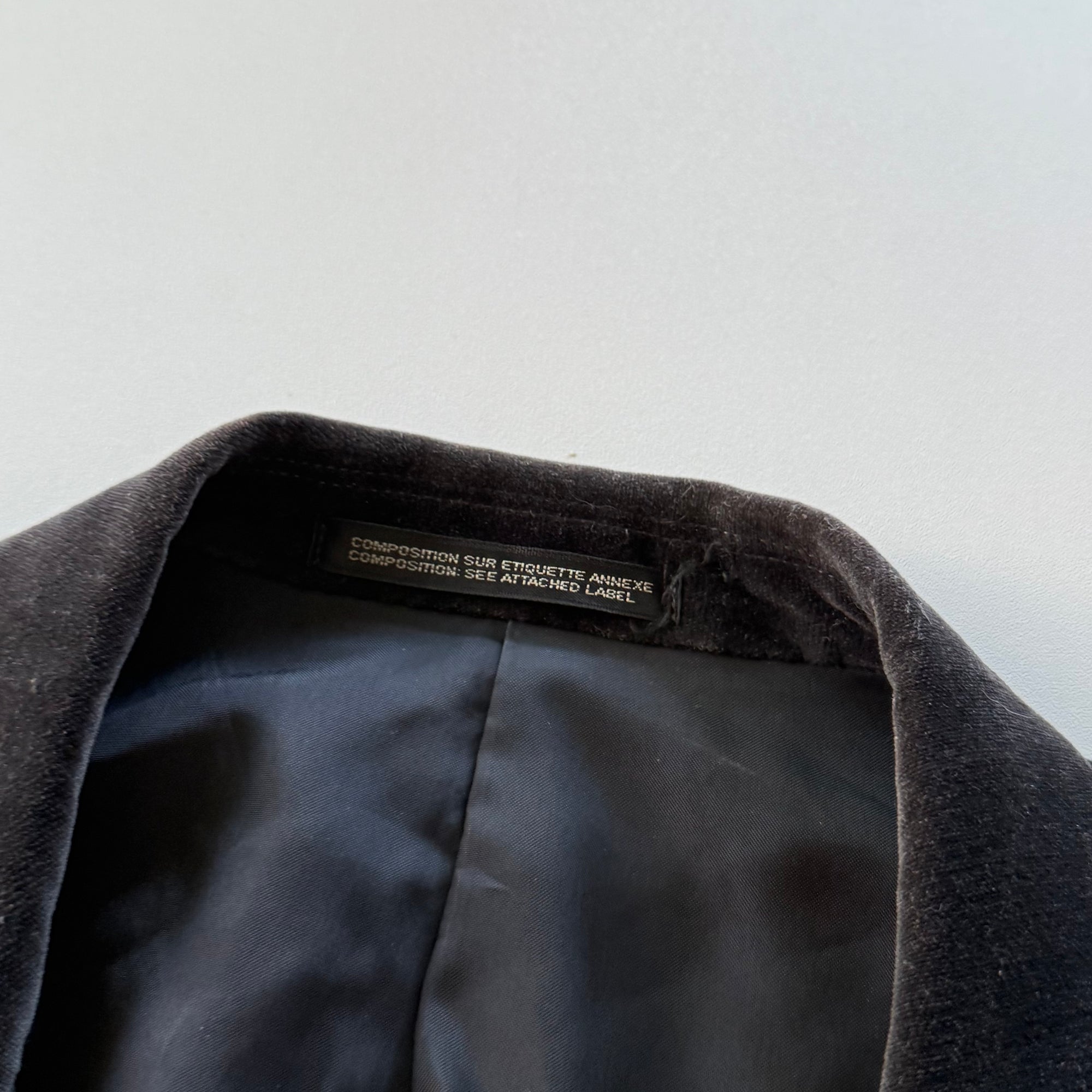 Yohji Yamamoto AW01 Costume D'Homme Cotton Suit Set