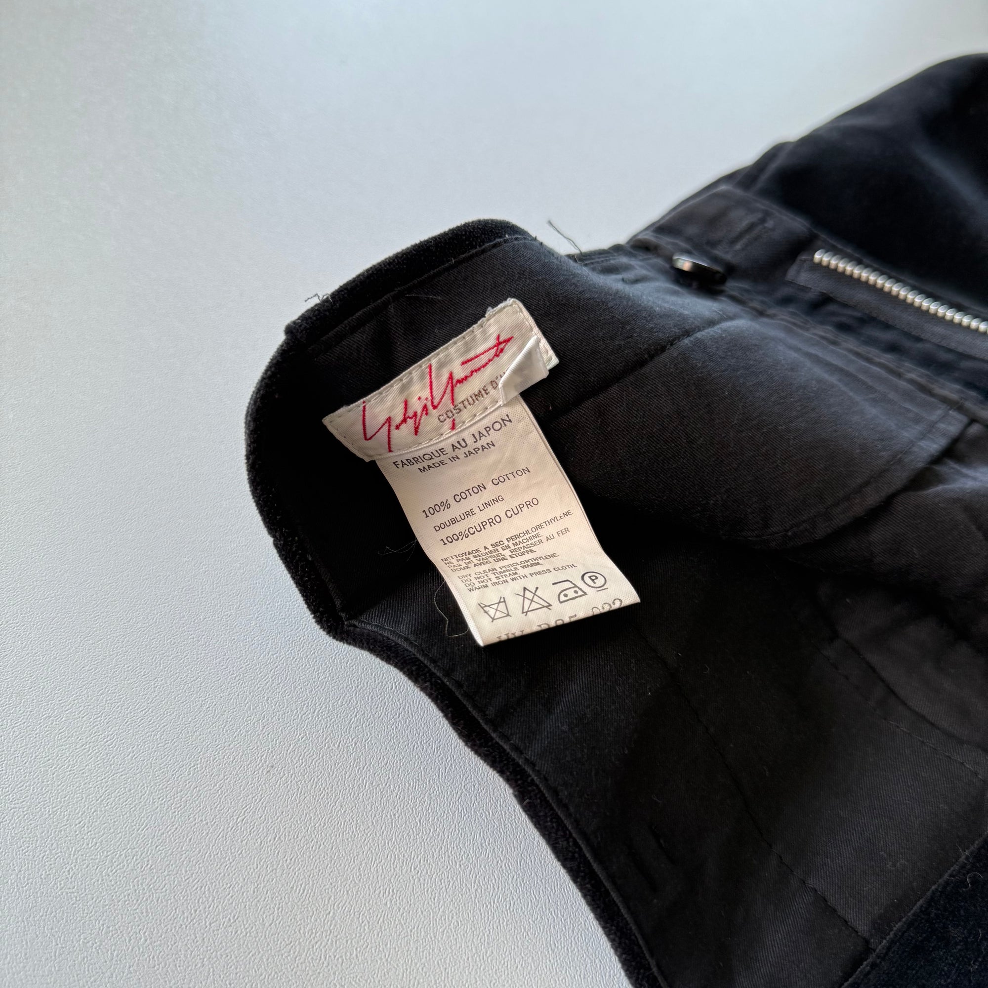 Yohji Yamamoto AW01 Costume D'Homme Cotton Suit Set