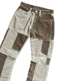 General Research x Hysteric Glamour Patchwork Corduroy Pants