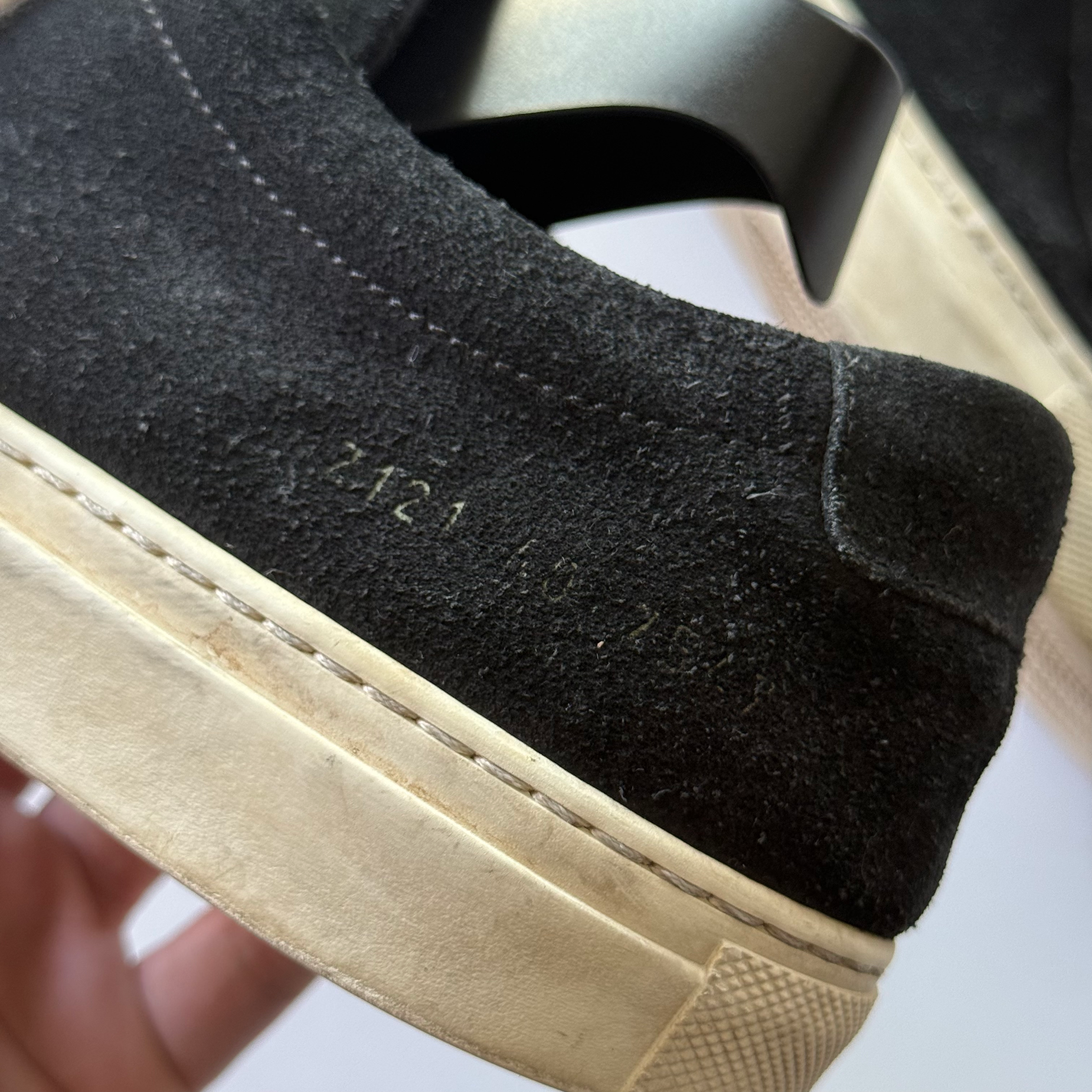 Common Projects Original Achilles Low Suede Sneakers (EU 40)