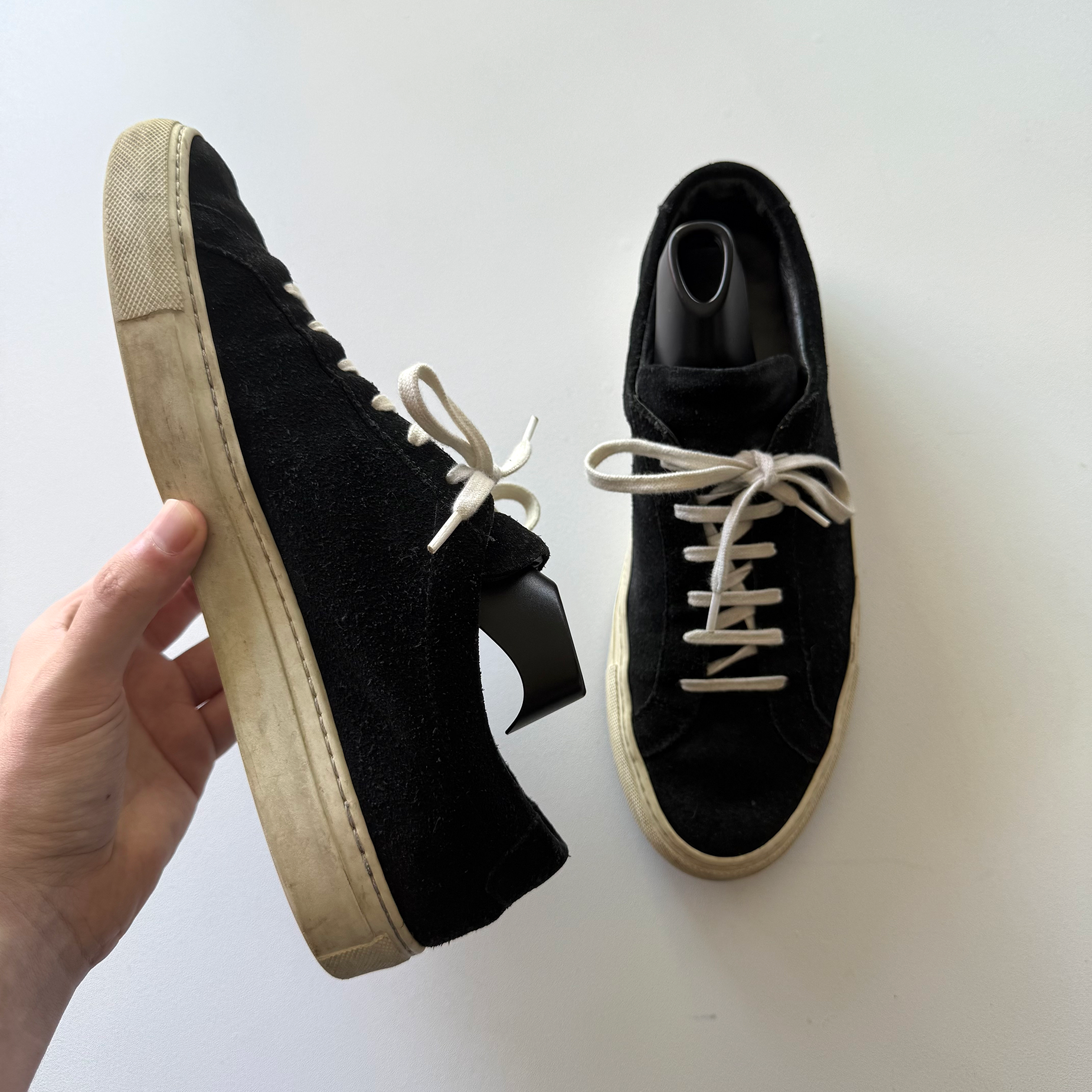 Common Projects Original Achilles Low Suede Sneakers (EU 40)