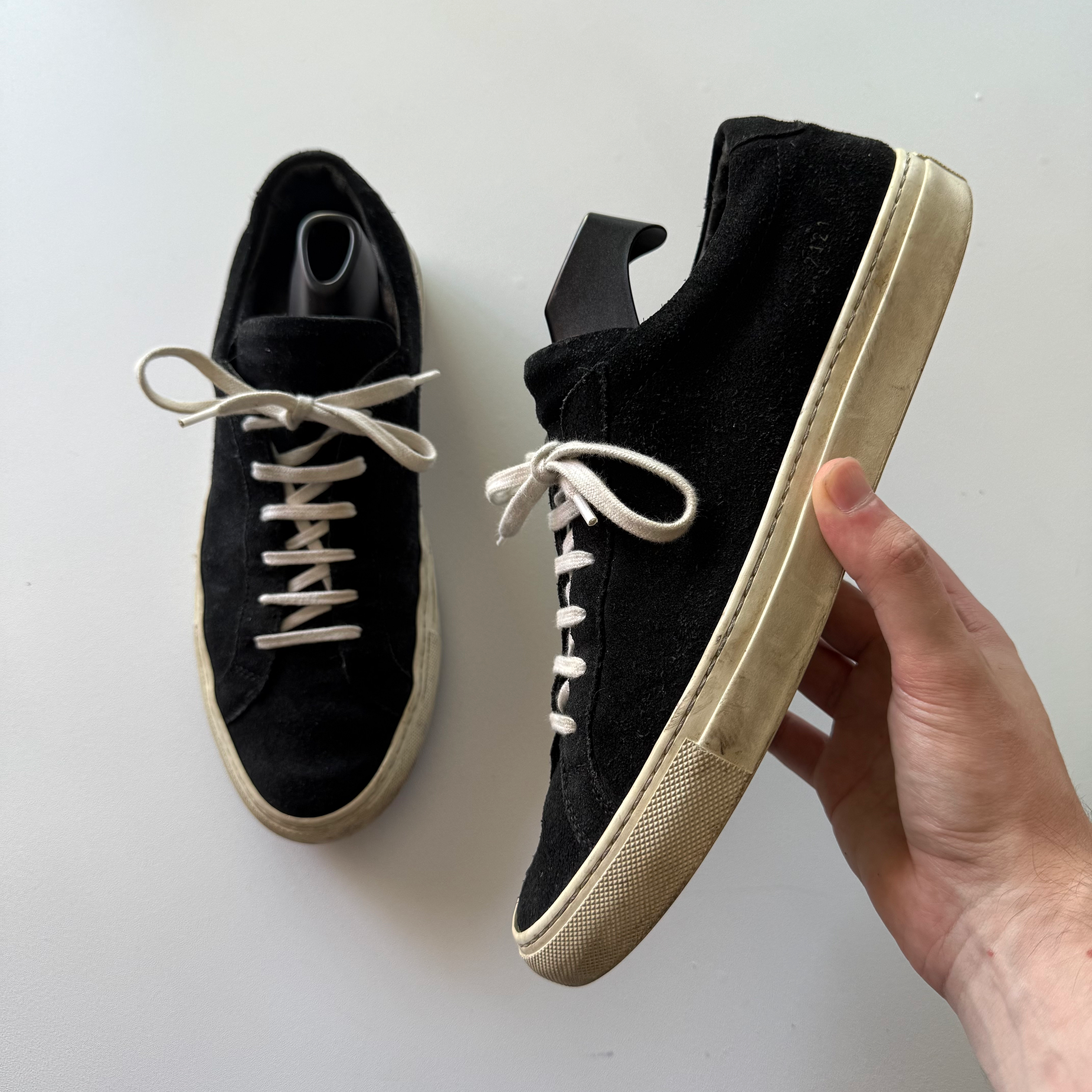 Common Projects Original Achilles Low Suede Sneakers (EU 40)