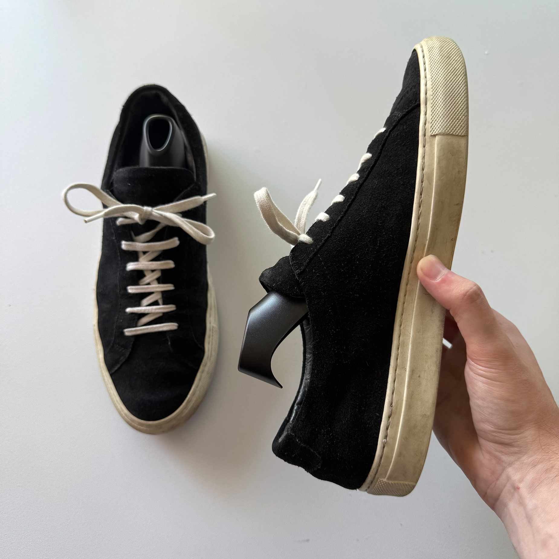 Common Projects Original Achilles Low Suede Sneakers (EU 40)