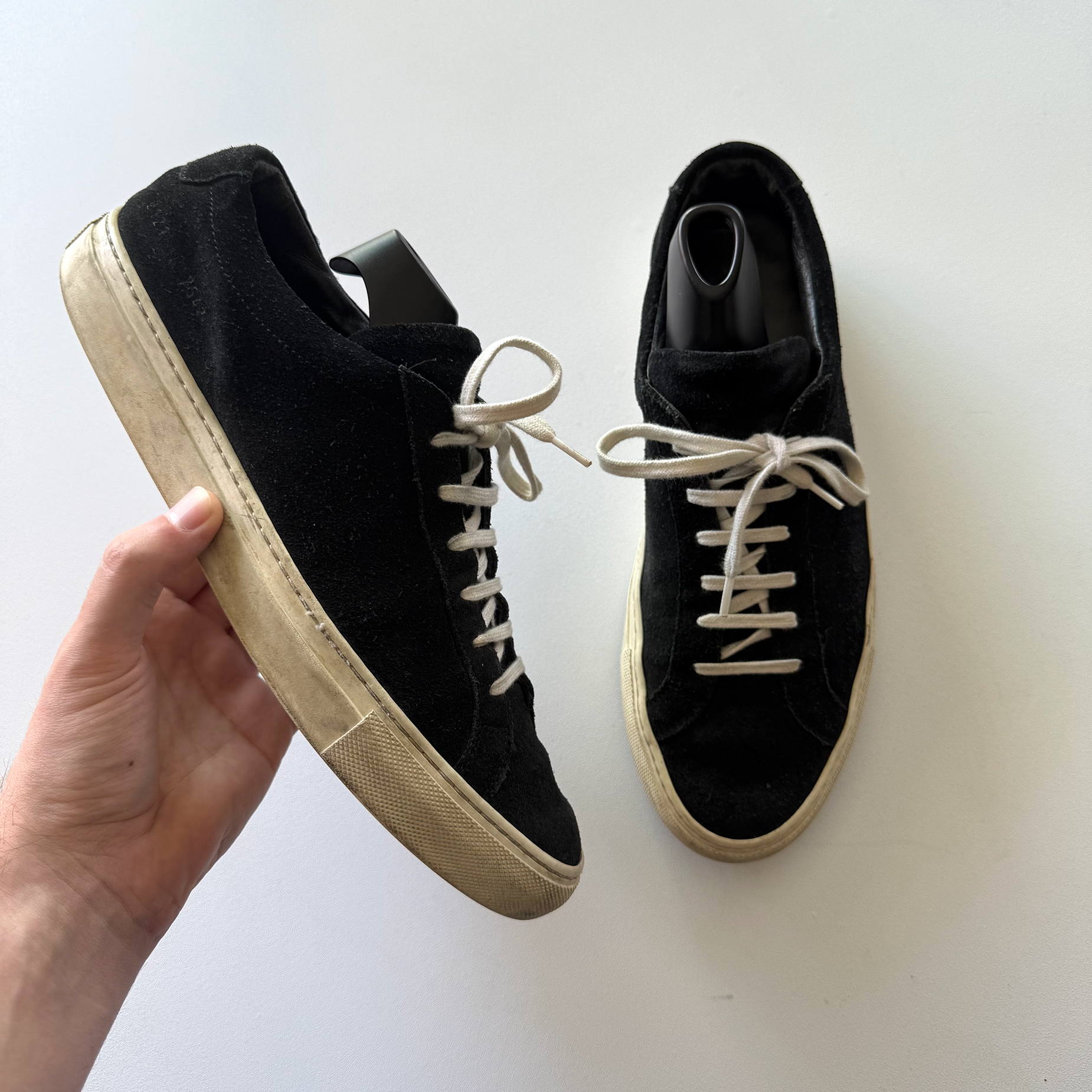 Common Projects Original Achilles Low Suede Sneakers (EU 40)