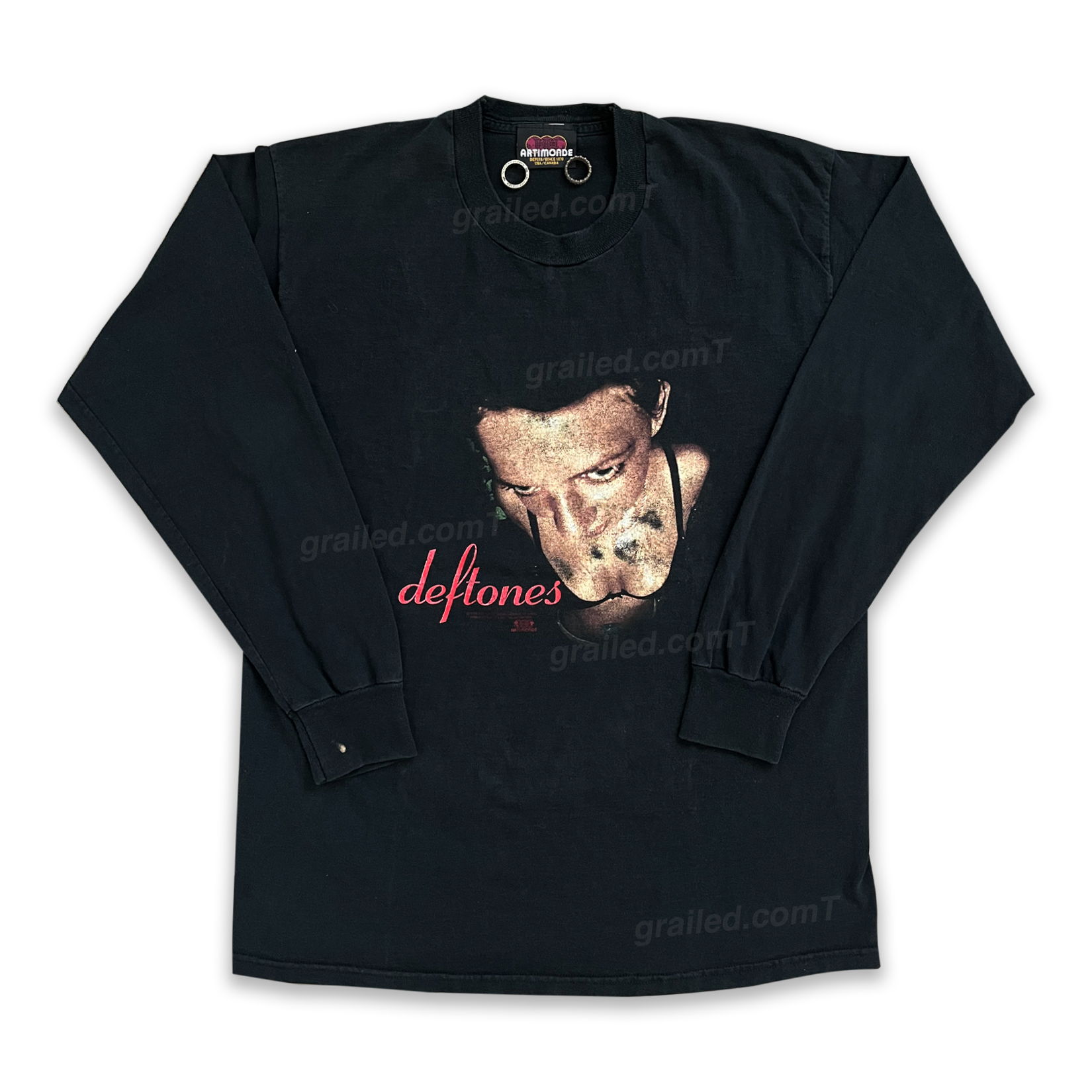 Vintage 1998 Deftones Around The Fur Artimonde Promo L/S Tee