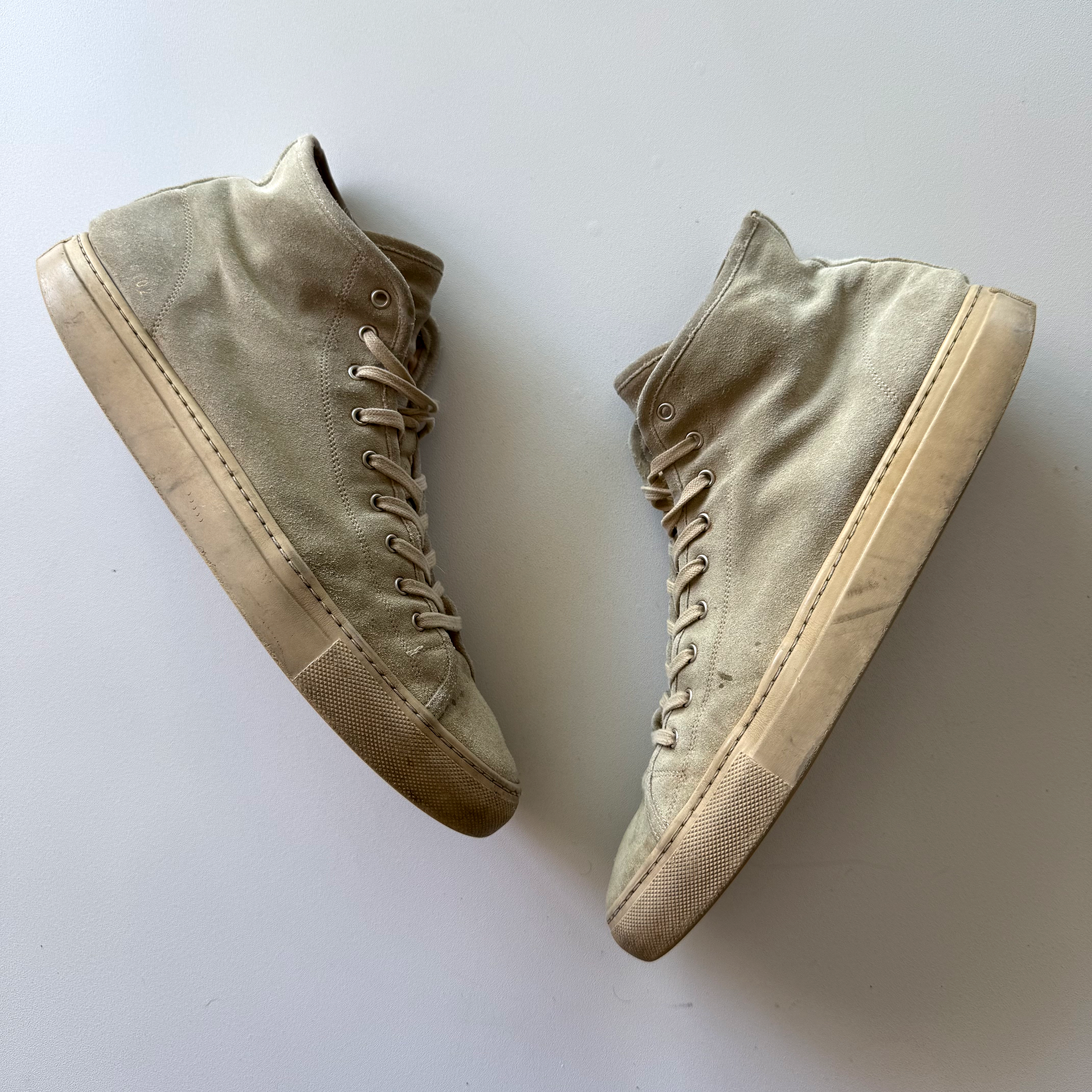Common Projects Original Achilles High Suede Sneakers (EU 42)