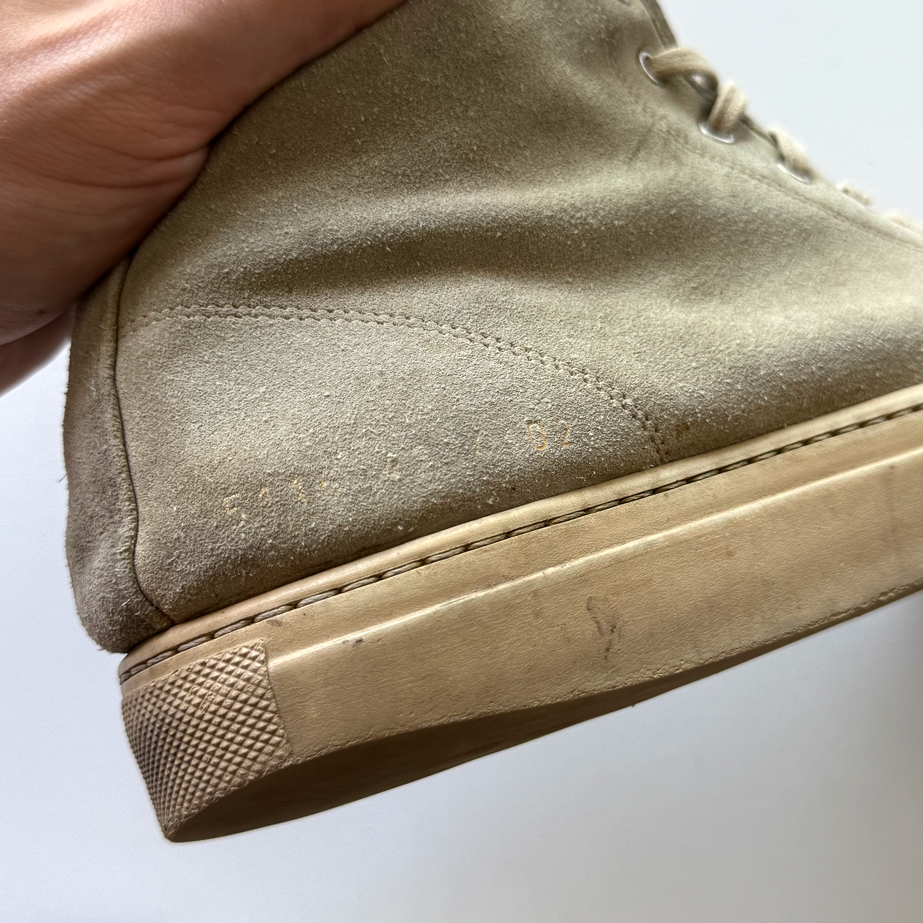 Common Projects Original Achilles High Suede Sneakers (EU 42)