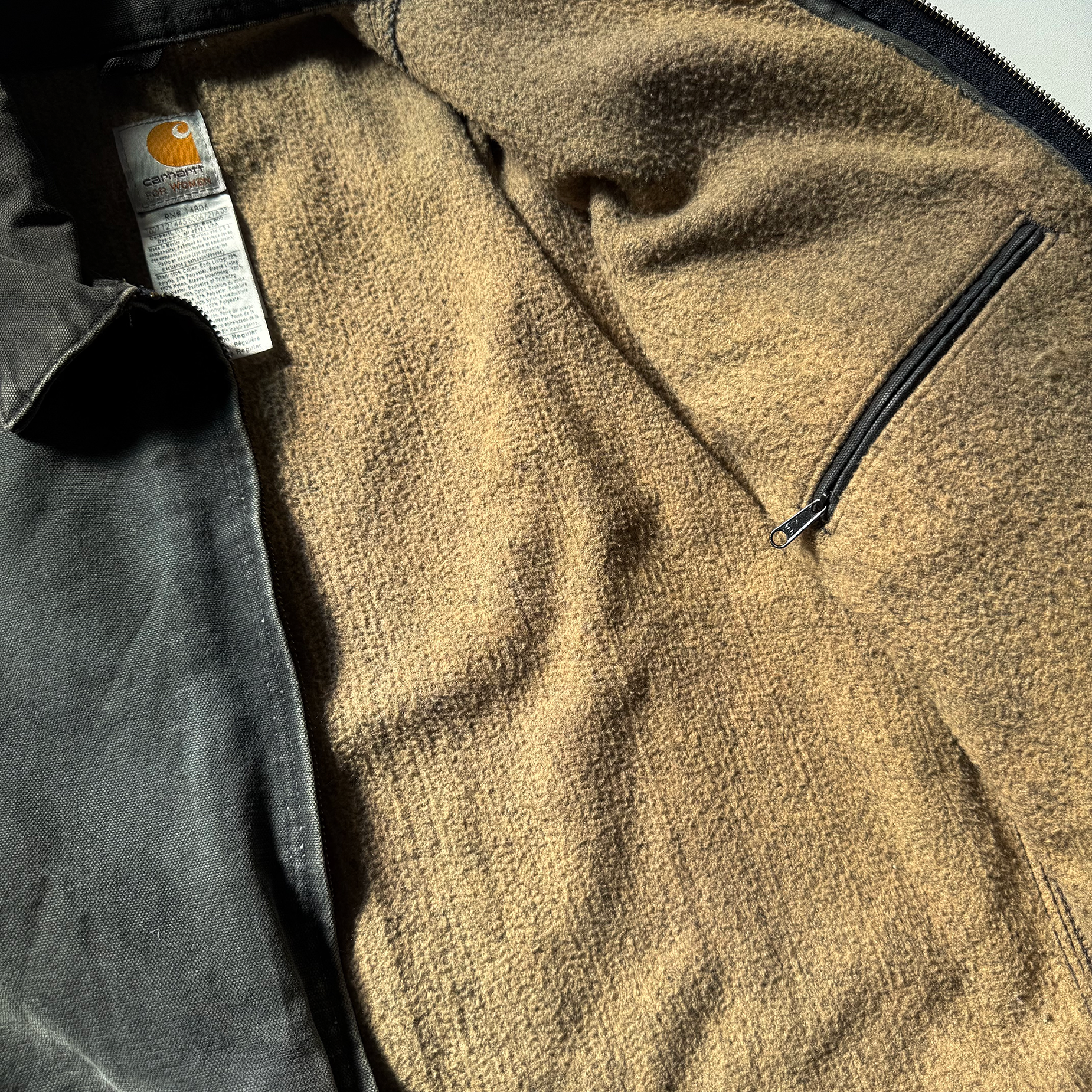 Carhartt 2007 Faded Petrol Detroit Jacket WJ097 PTL