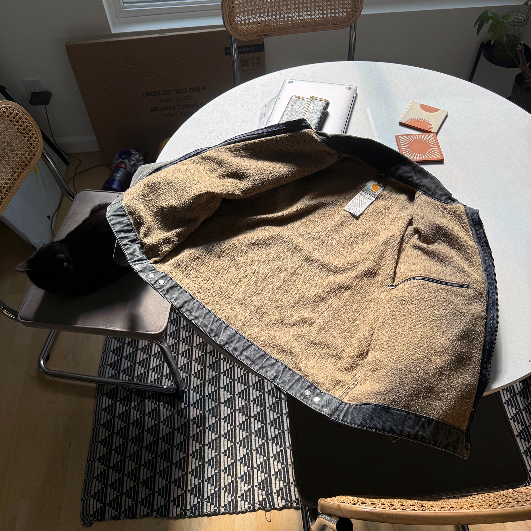 Carhartt 2007 Faded Petrol Detroit Jacket WJ097 PTL