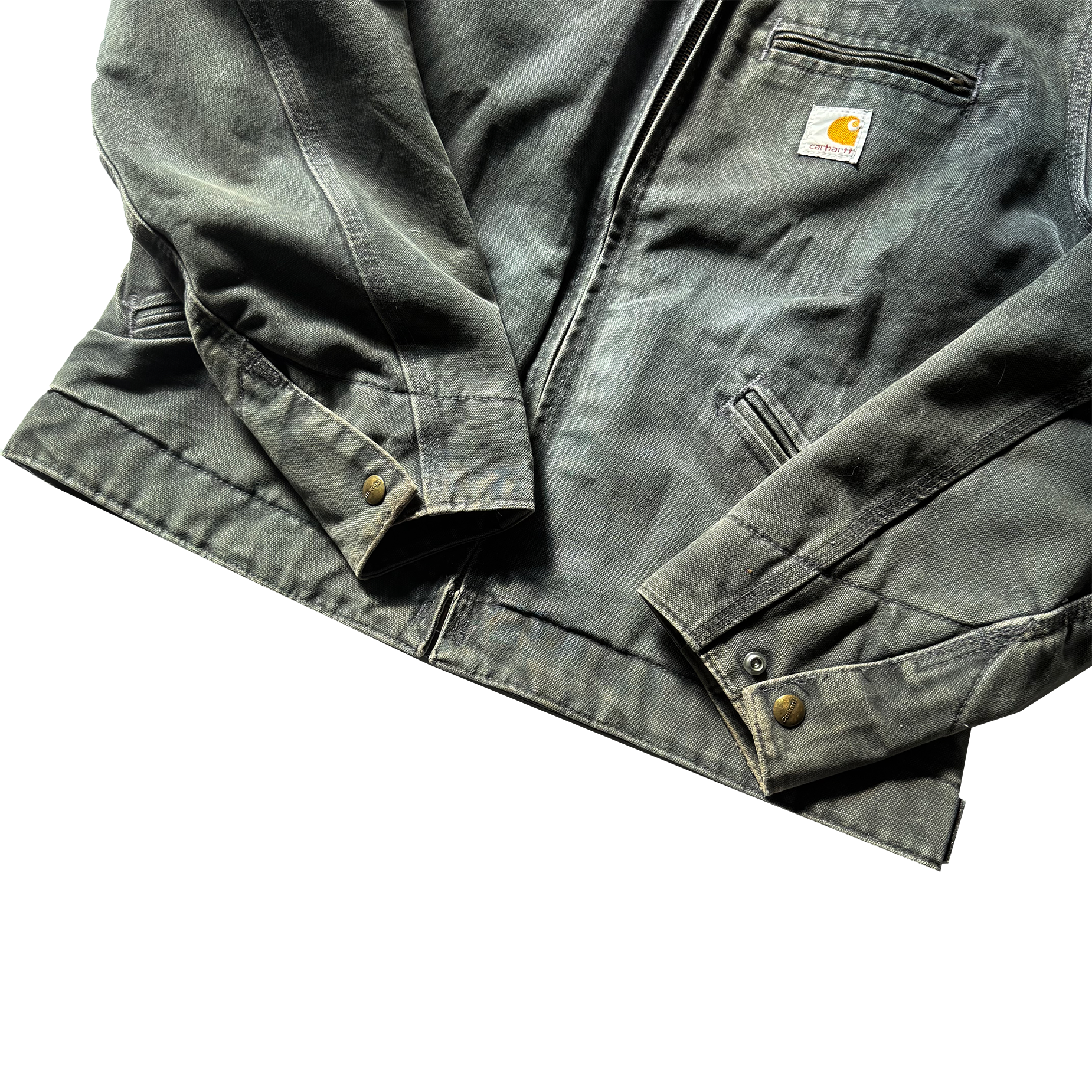 Carhartt 2007 Faded Petrol Detroit Jacket WJ097 PTL