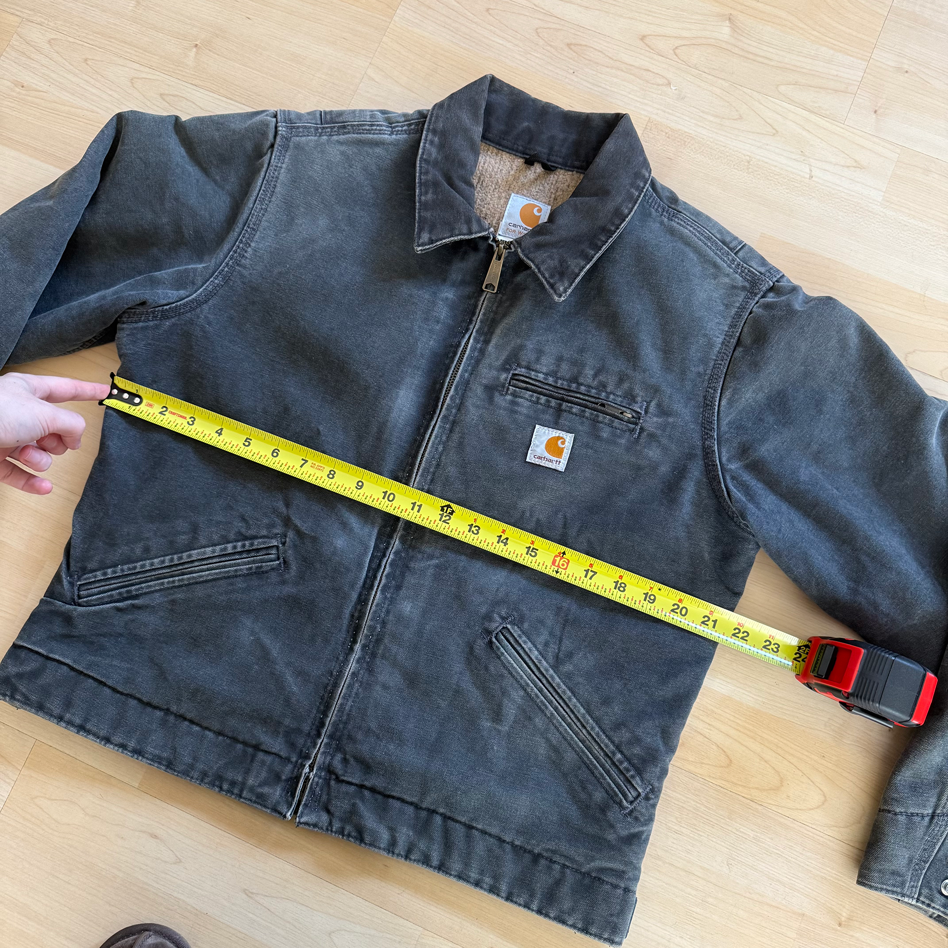 Carhartt 2007 Faded Petrol Detroit Jacket WJ097 PTL