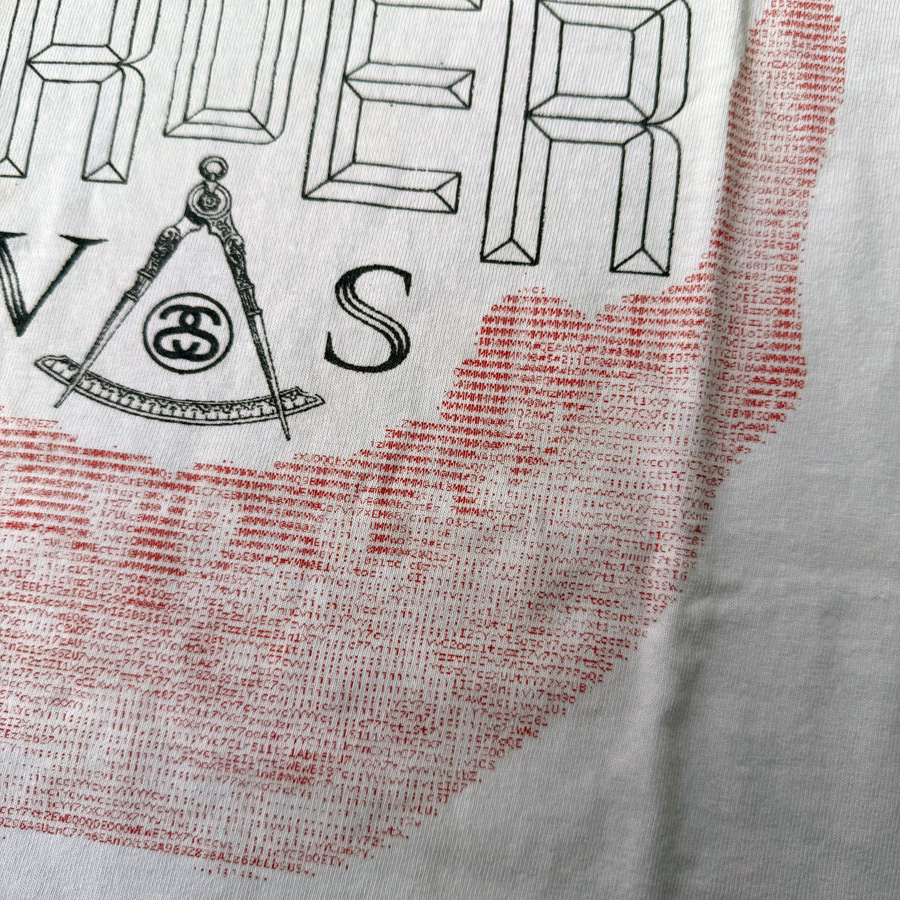 Stussy 2006 Milano 5 Year Anniversary Vanguard Limited Tee