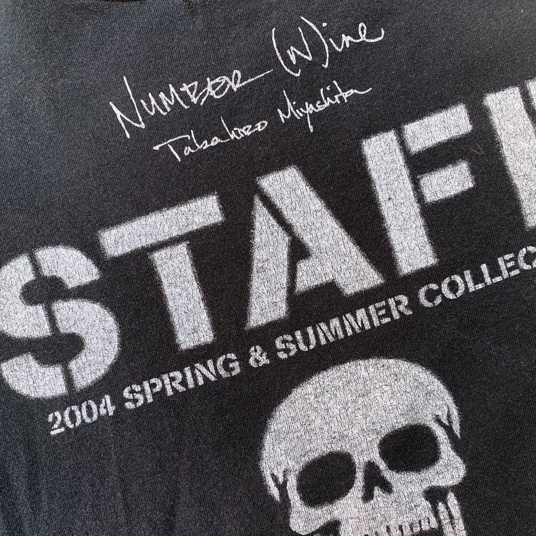 Number (N)ine SS04 'Dream Baby Dream' Staff Tee