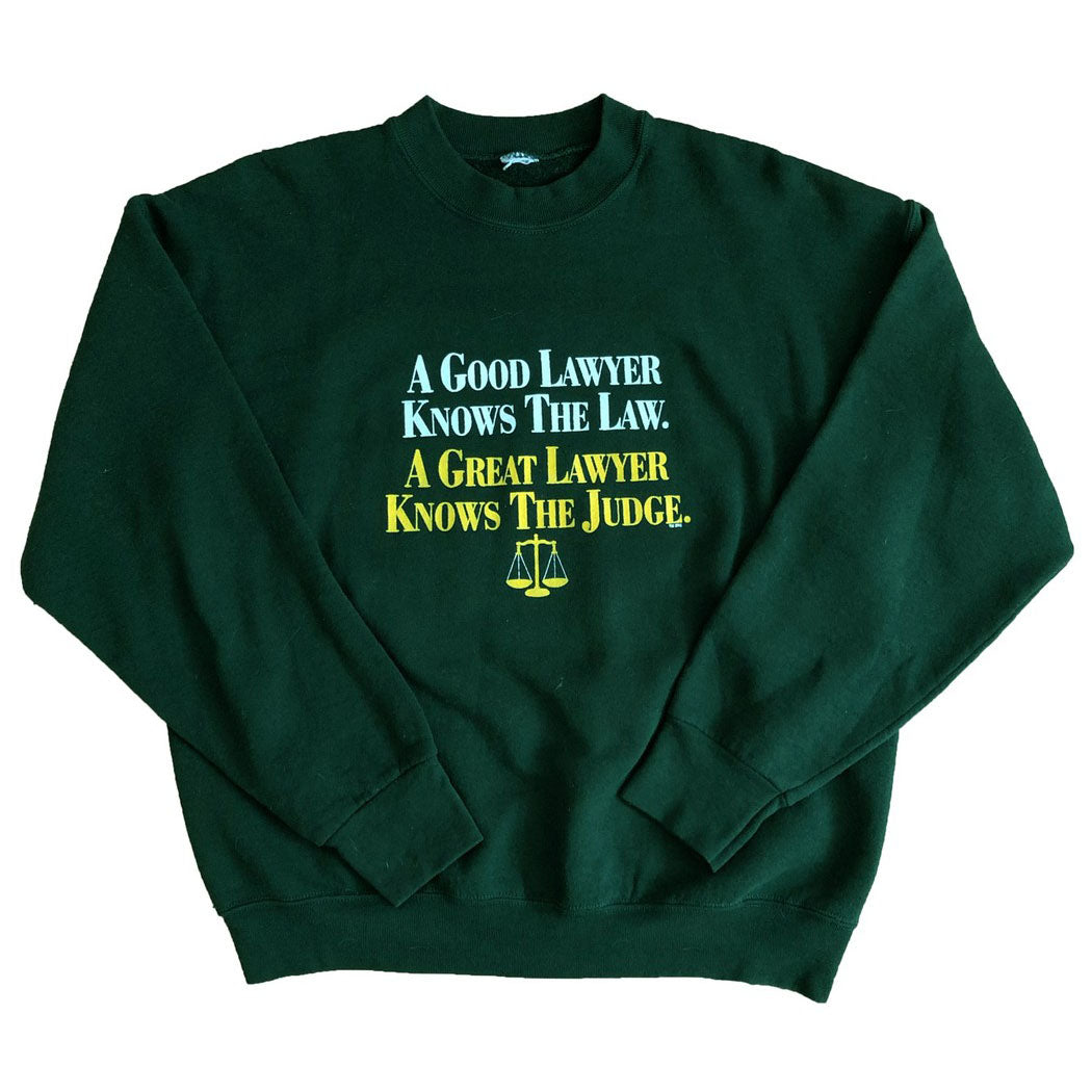 Vintage 1990s Great Lawyer Crewneck