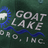 Vintage Goat Lake Hydro Trucker Hat