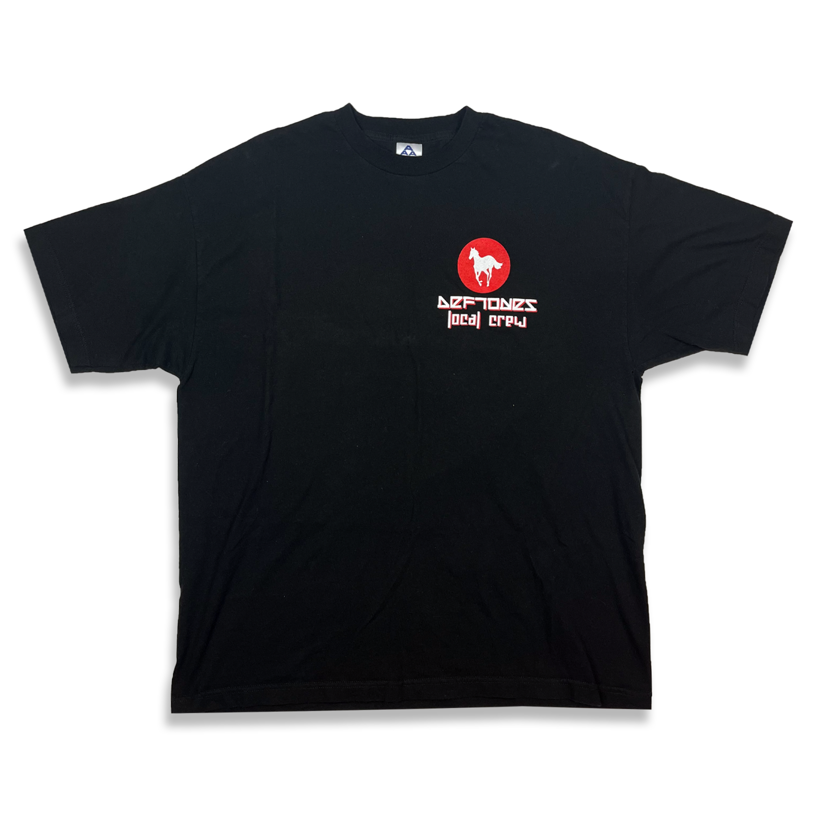 Vintage 2000 Deftones White Pony Crew Tee (Black)