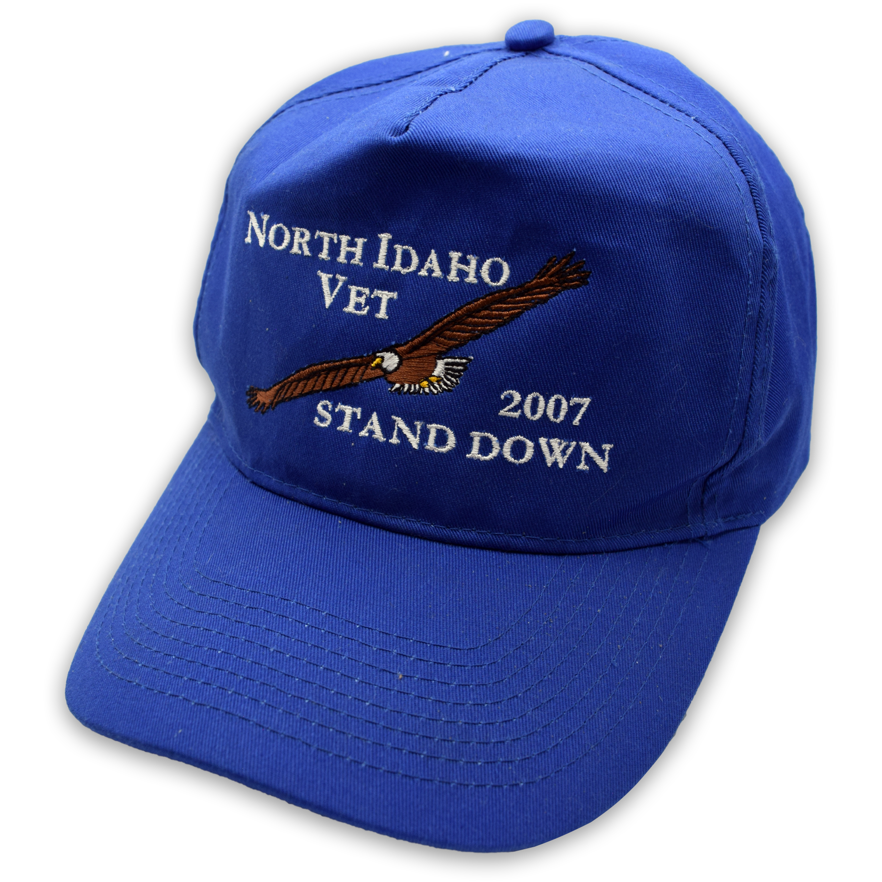 Vintage 2007 Idaho Eagle Canvas Hat