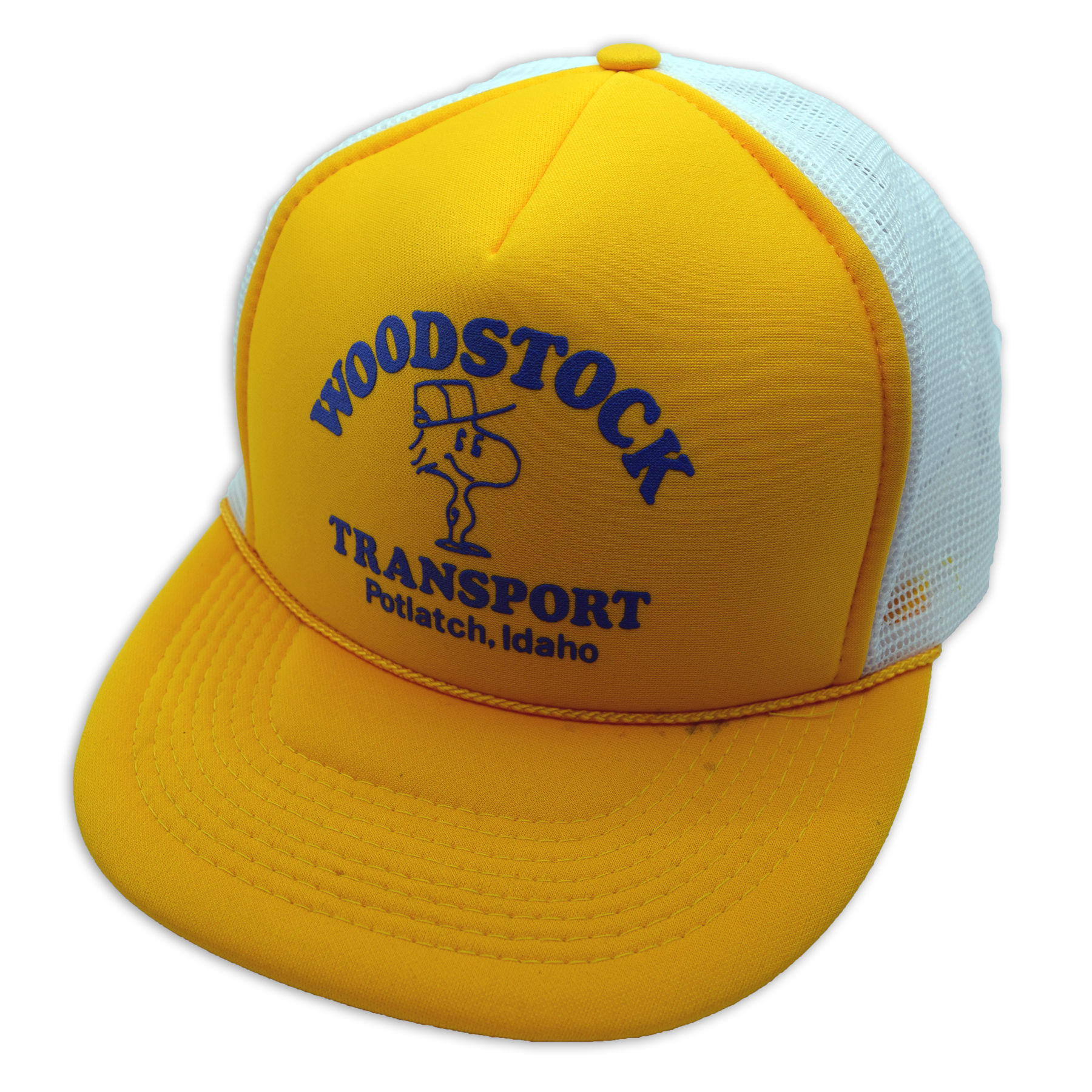 Vintage Woodstock Transport Trucker Hat