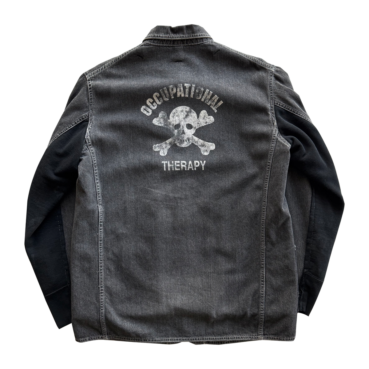 Undercover AW03 Paper Doll Hybrid Reconstructed Denim Chore Jacket
