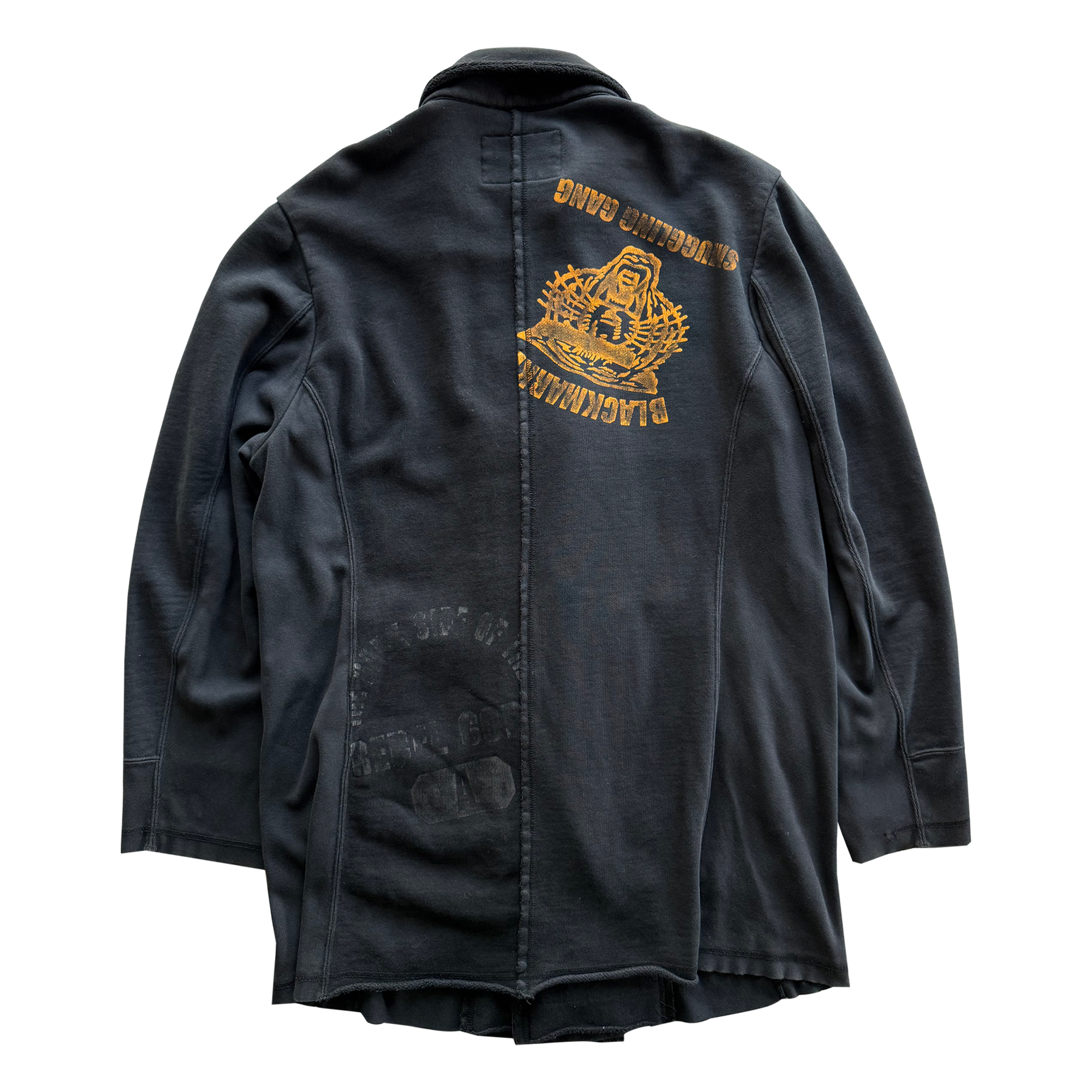 Undercover AW03 Paper Doll Hybrid Reconstructed Peacoat