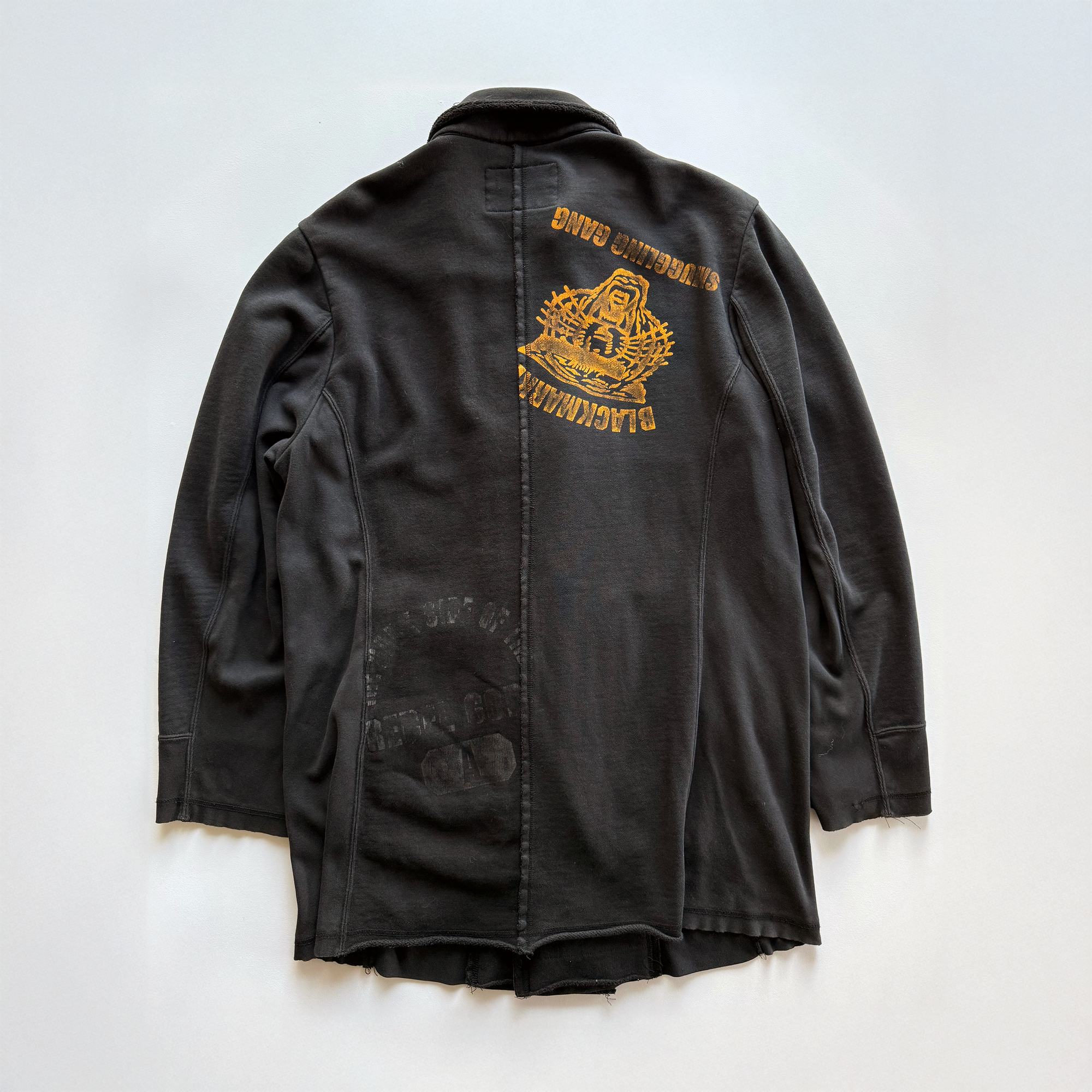 Undercover AW03 Paper Doll Hybrid Reconstructed Peacoat