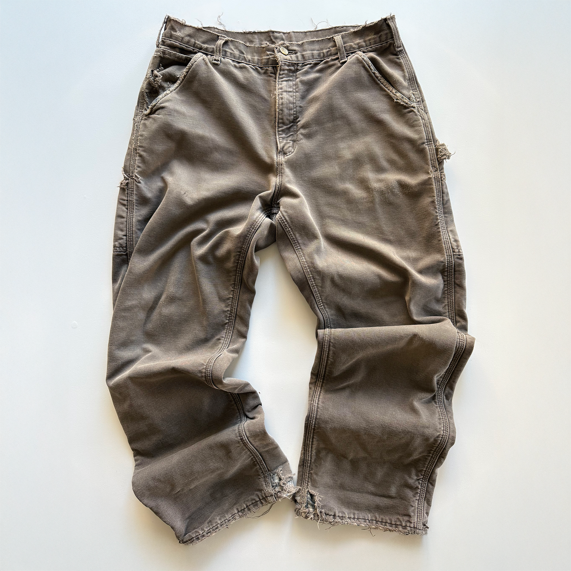 Carhartt 1990s Distressed Blanket Lined Cargo Pants