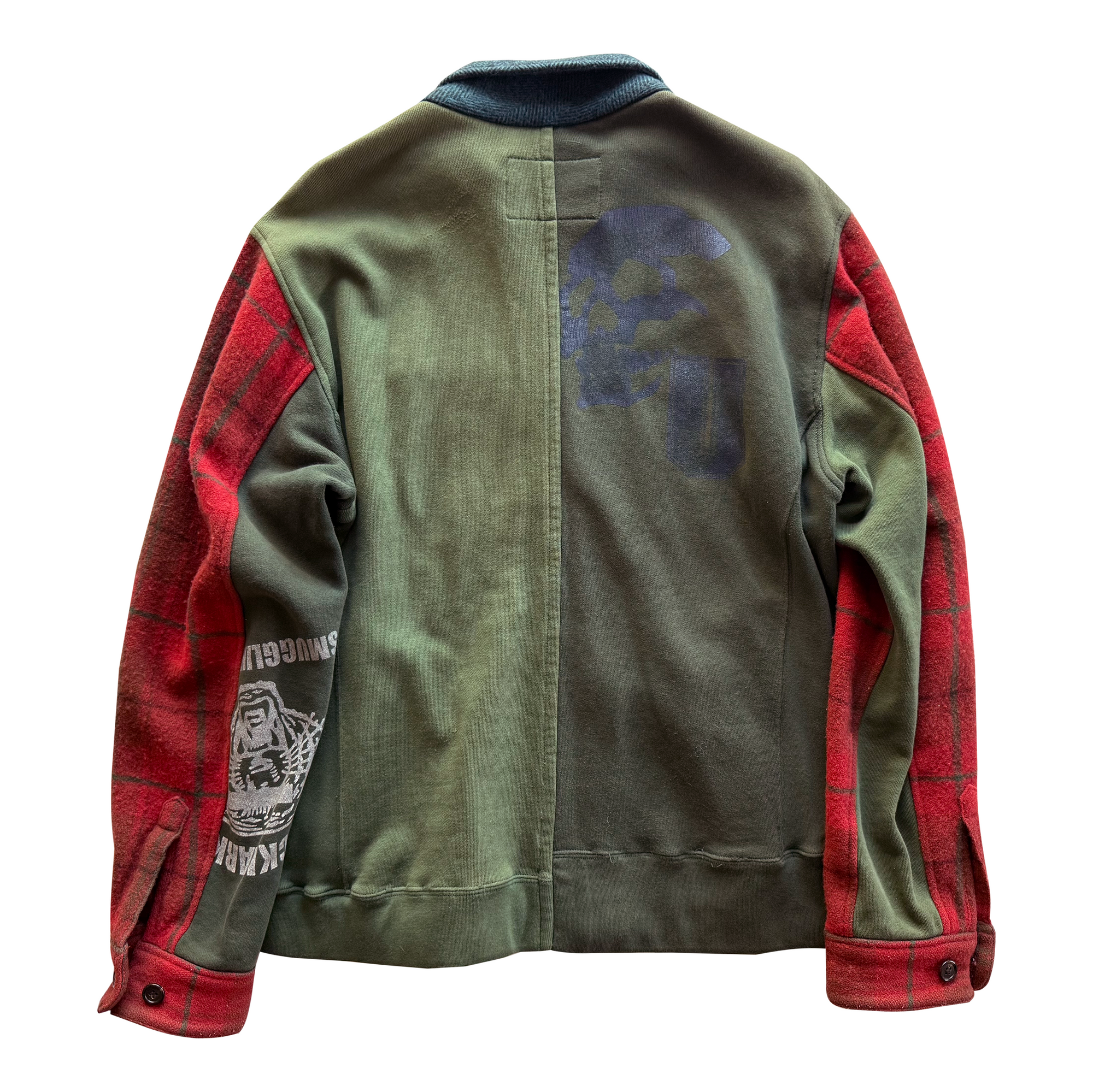 Undercover AW03 Paper Doll Hybrid Reconstructed Wool Jacket