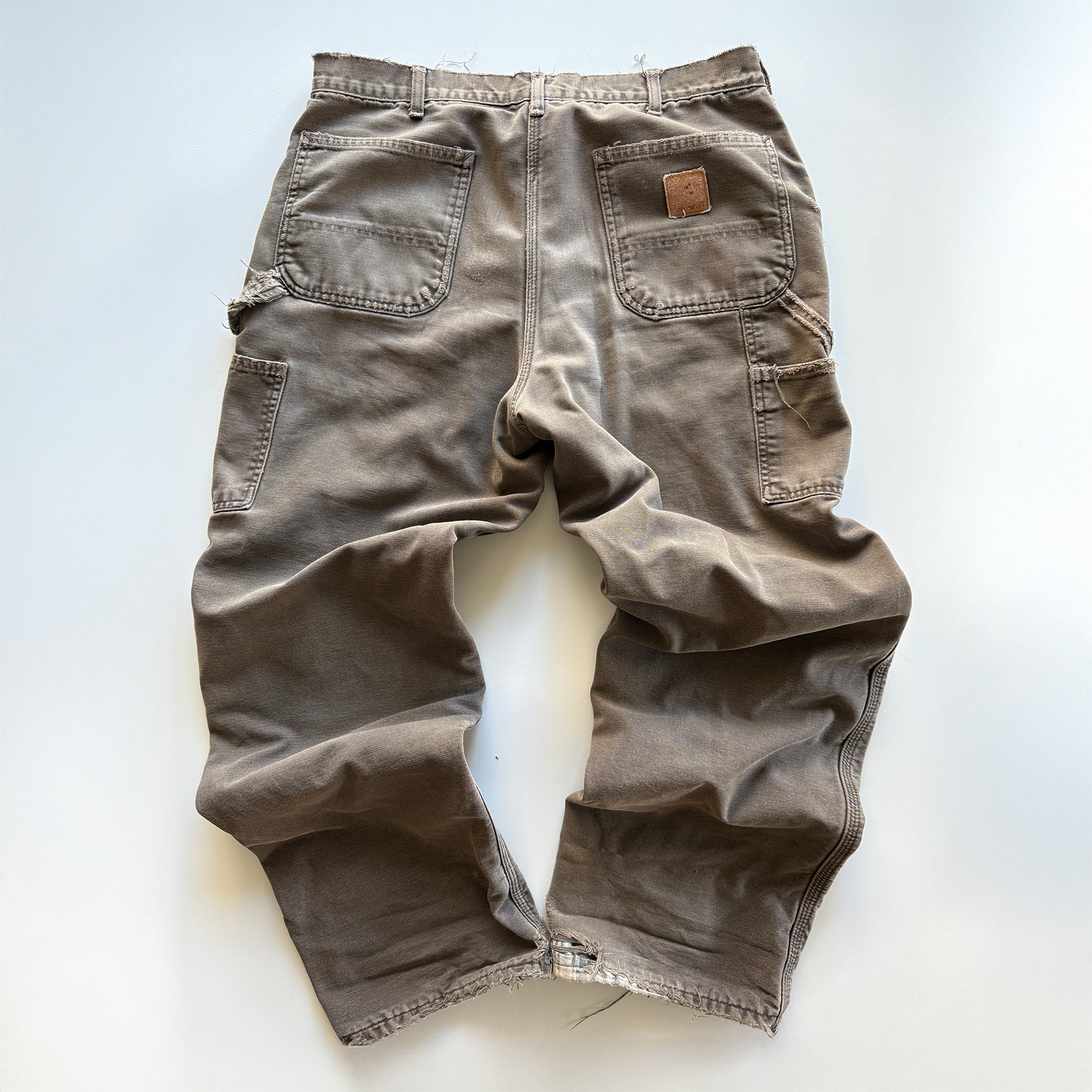 Carhartt 1990s Distressed Blanket Lined Cargo Pants