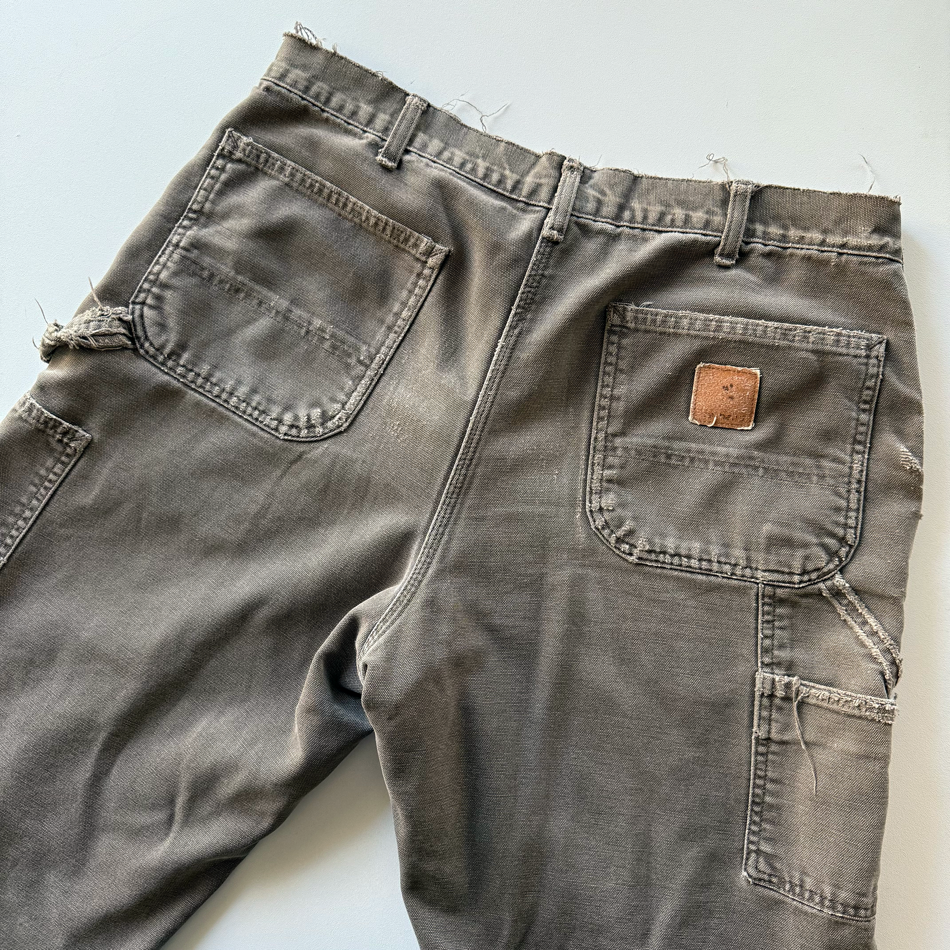 Carhartt 1990s Distressed Blanket Lined Cargo Pants