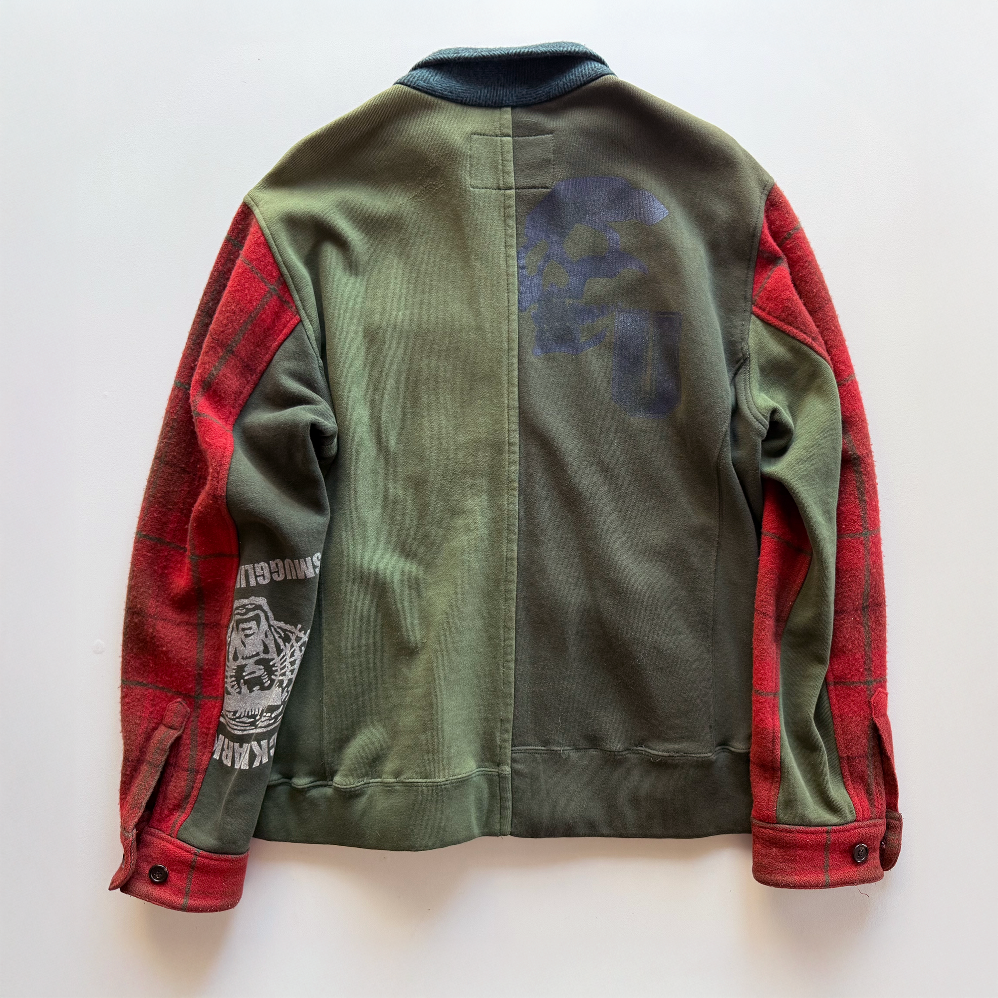 Undercover AW03 Paper Doll Hybrid Reconstructed Wool Jacket