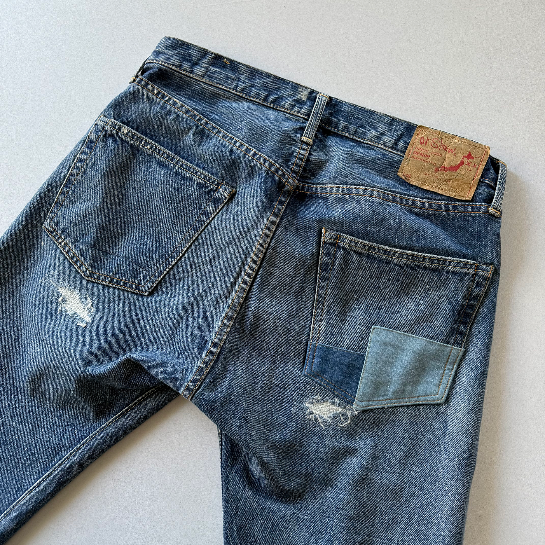 OrSlow x Canoe Club 2023 Selvedge Denim 107 Ivy Fit Jeans