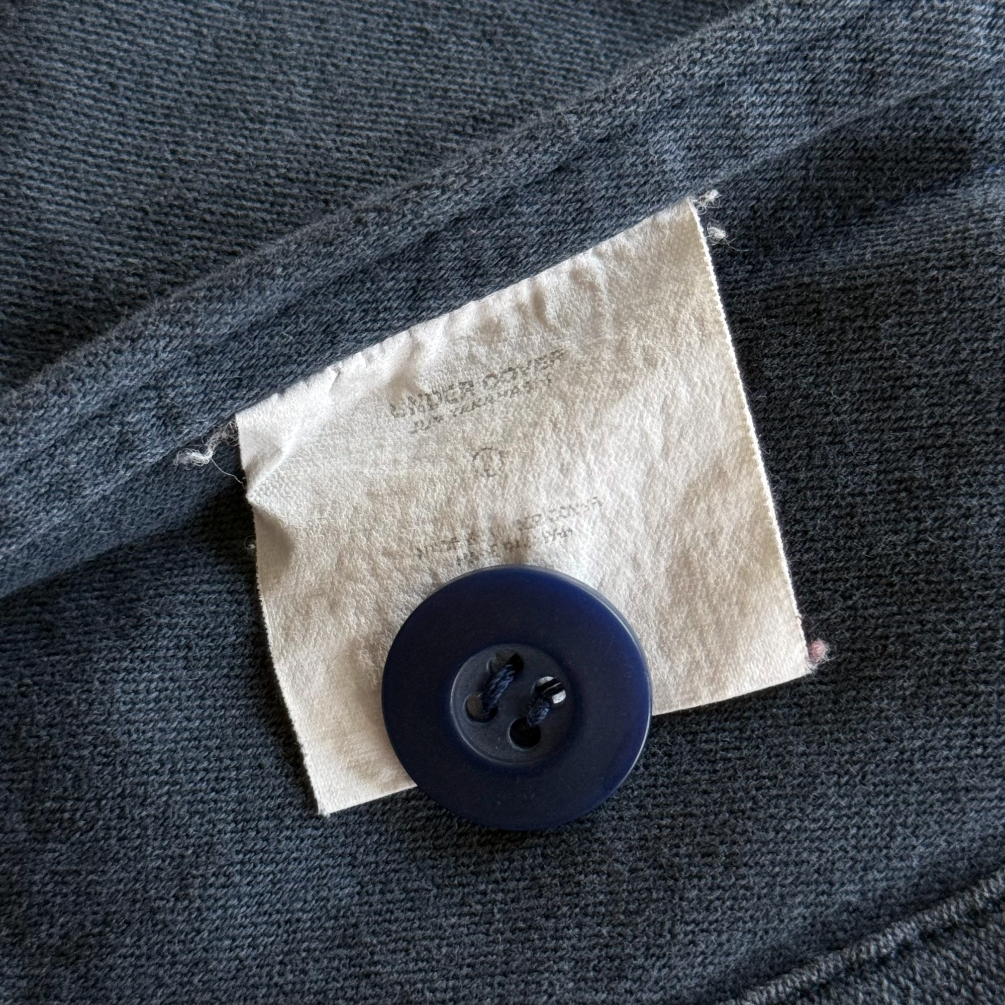 Undercover AW03 Paper Doll Hybrid Reversible Distressed Jacket