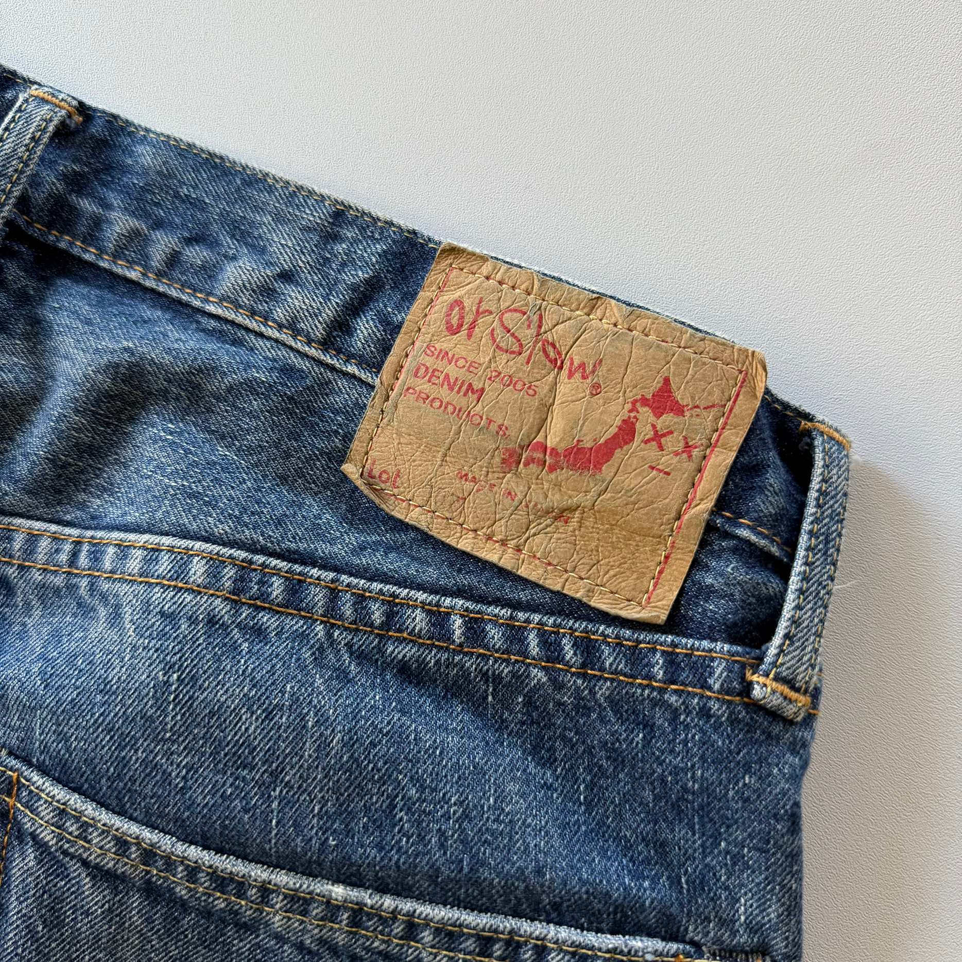 OrSlow x Canoe Club 2023 Selvedge Denim 107 Ivy Fit Jeans