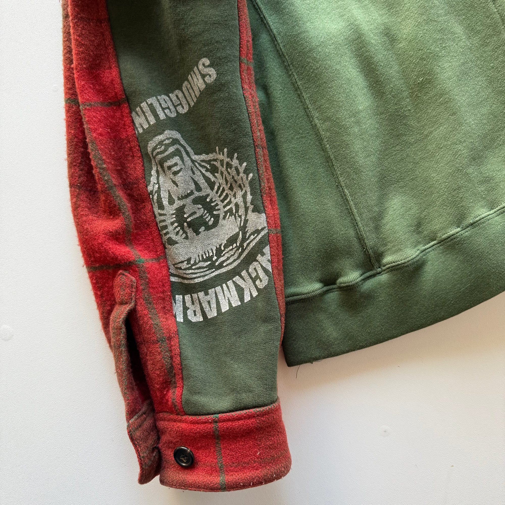 Undercover AW03 Paper Doll Hybrid Reconstructed Wool Jacket