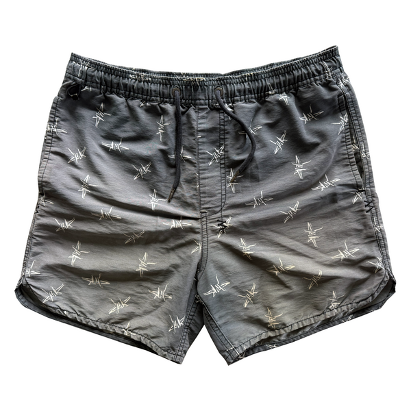 Ksubi 2010s Barbed Wire Shorts