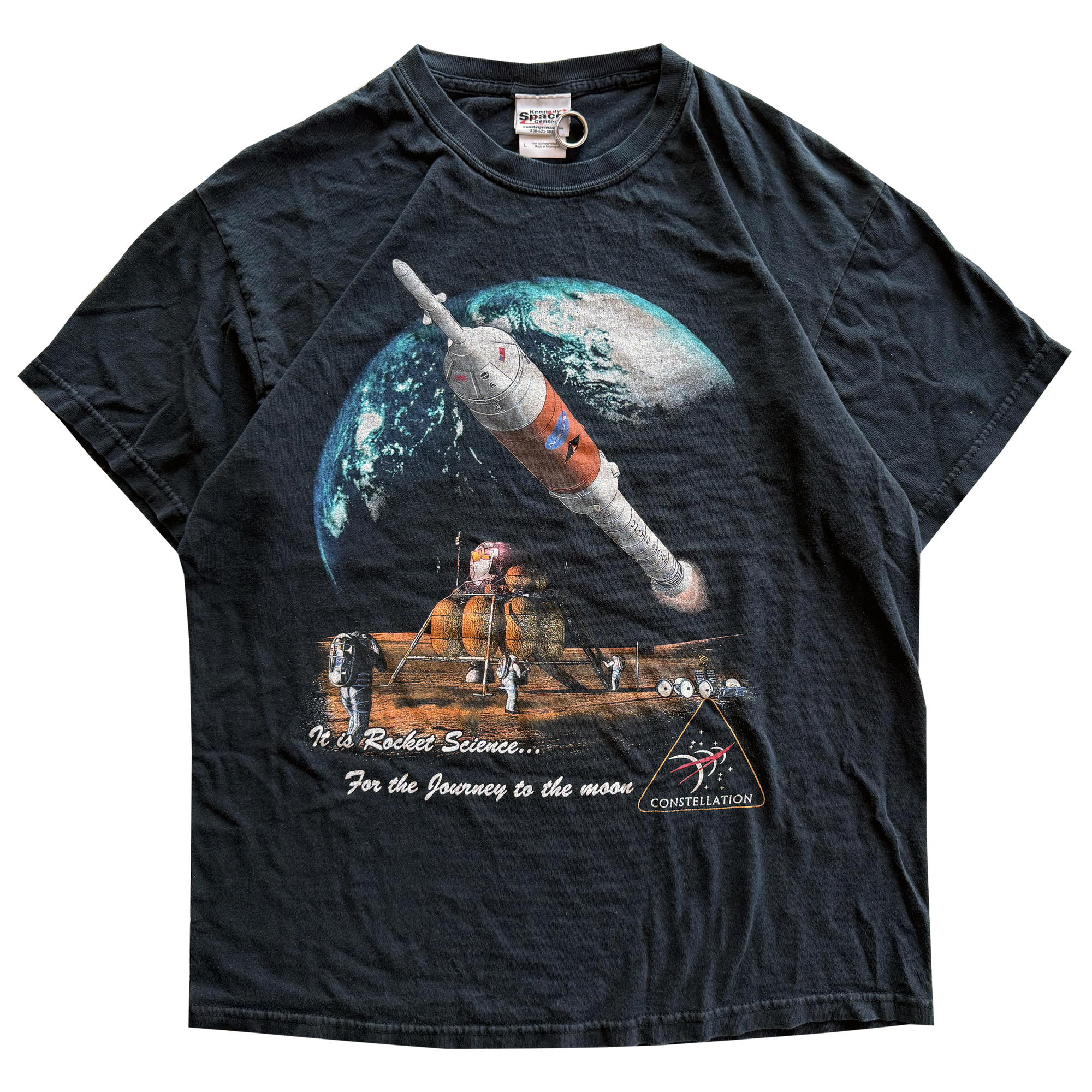 Vintage 2005 NASA Constellation Lunar Program Tee