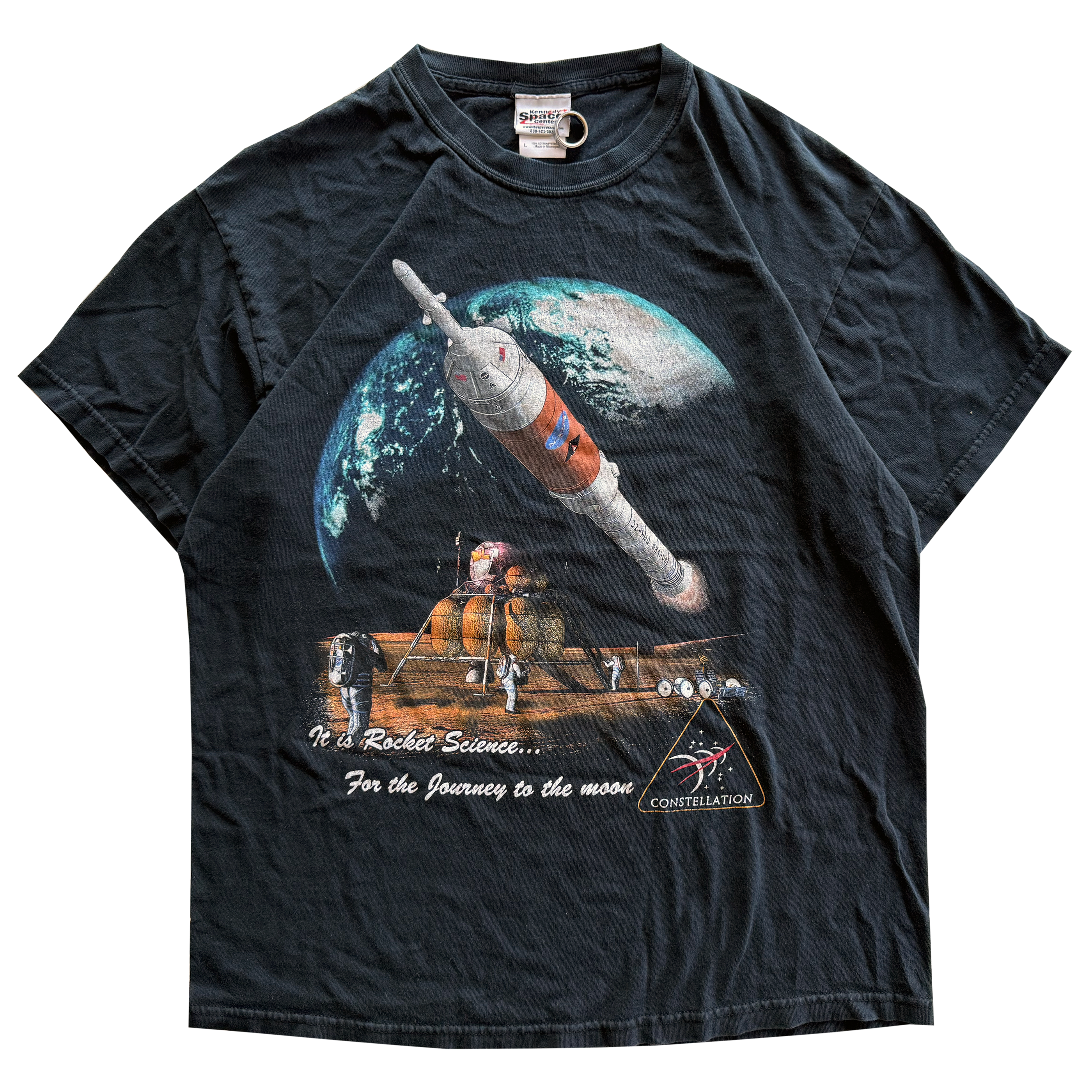 Vintage 2005 NASA Constellation Lunar Program Tee
