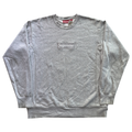 Supreme FW03 Silver Box Logo Crewneck Sweatshirt