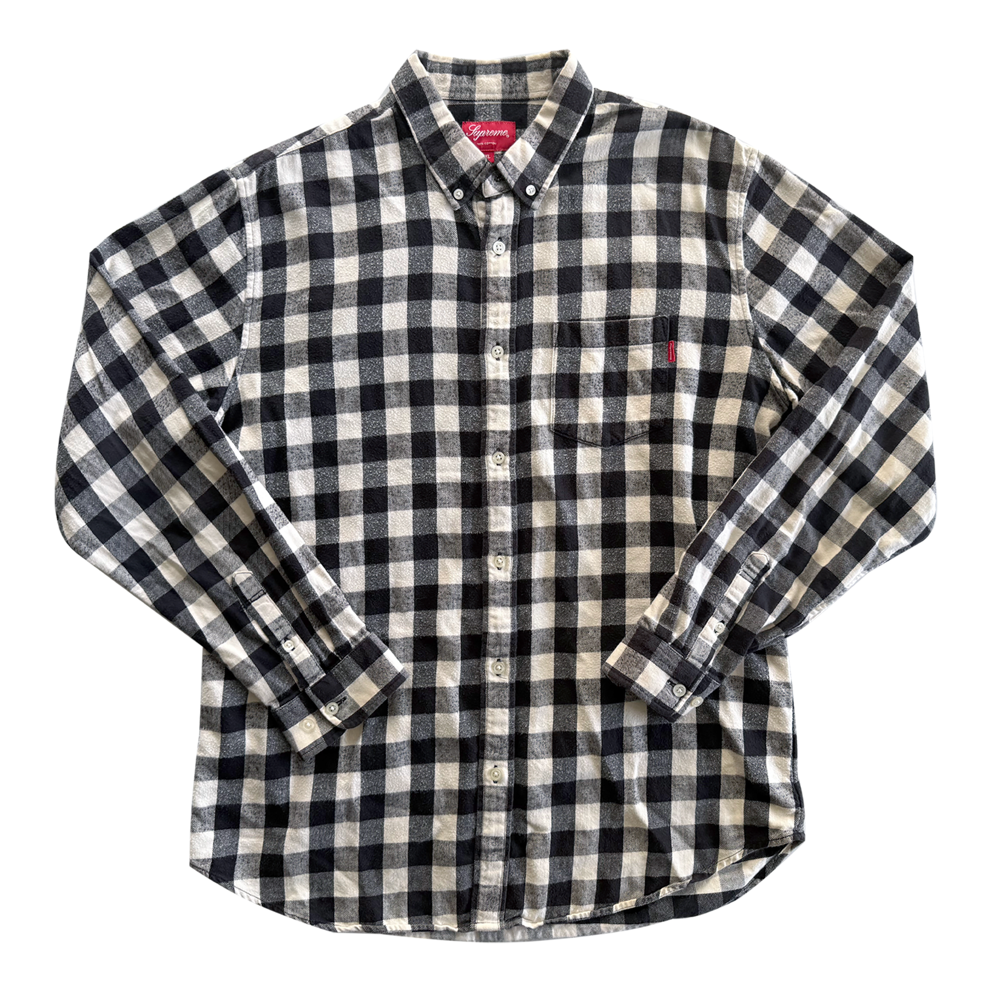 Supreme FW15 Small Buffalo Flannel Shirt