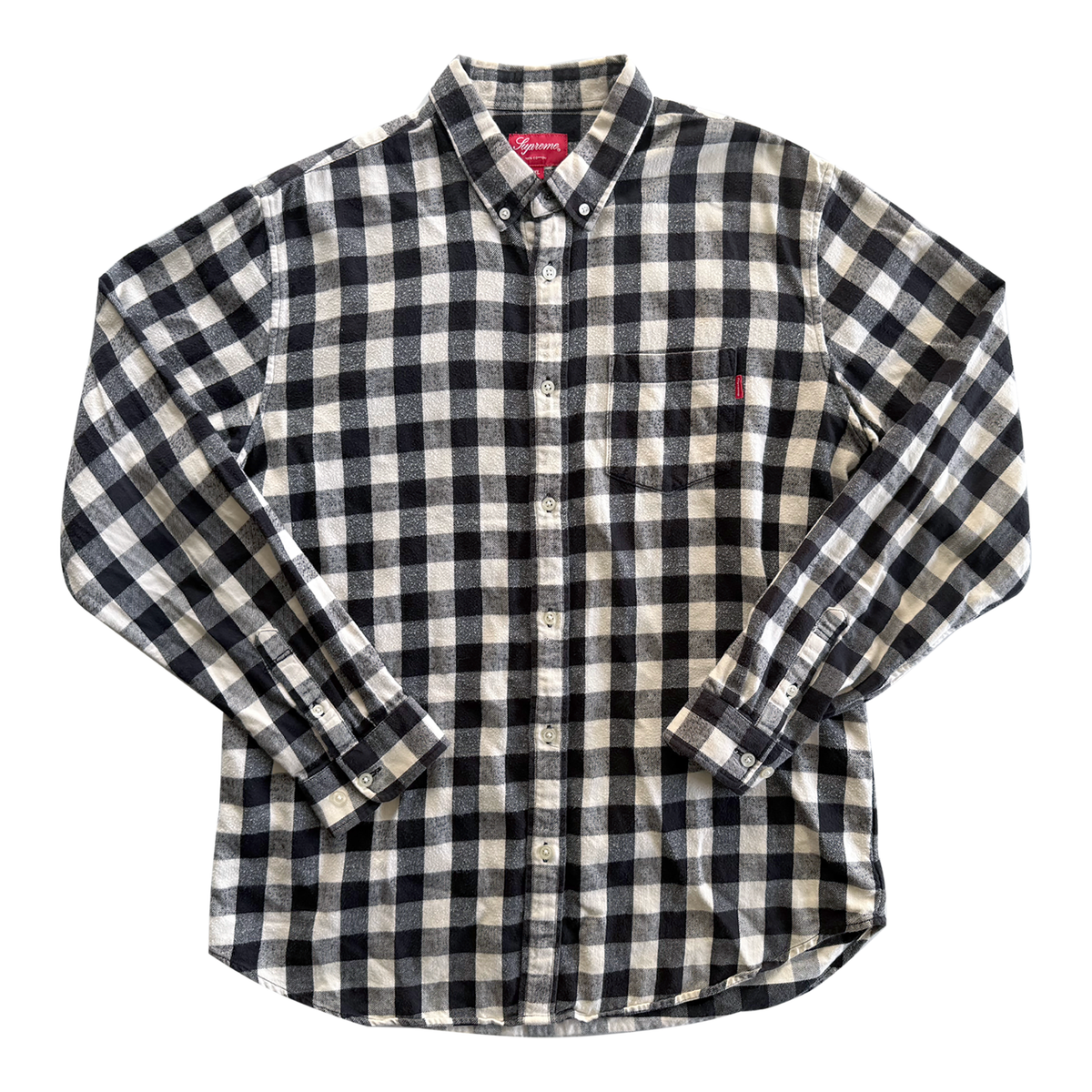 Supreme FW15 Small Buffalo Flannel Shirt