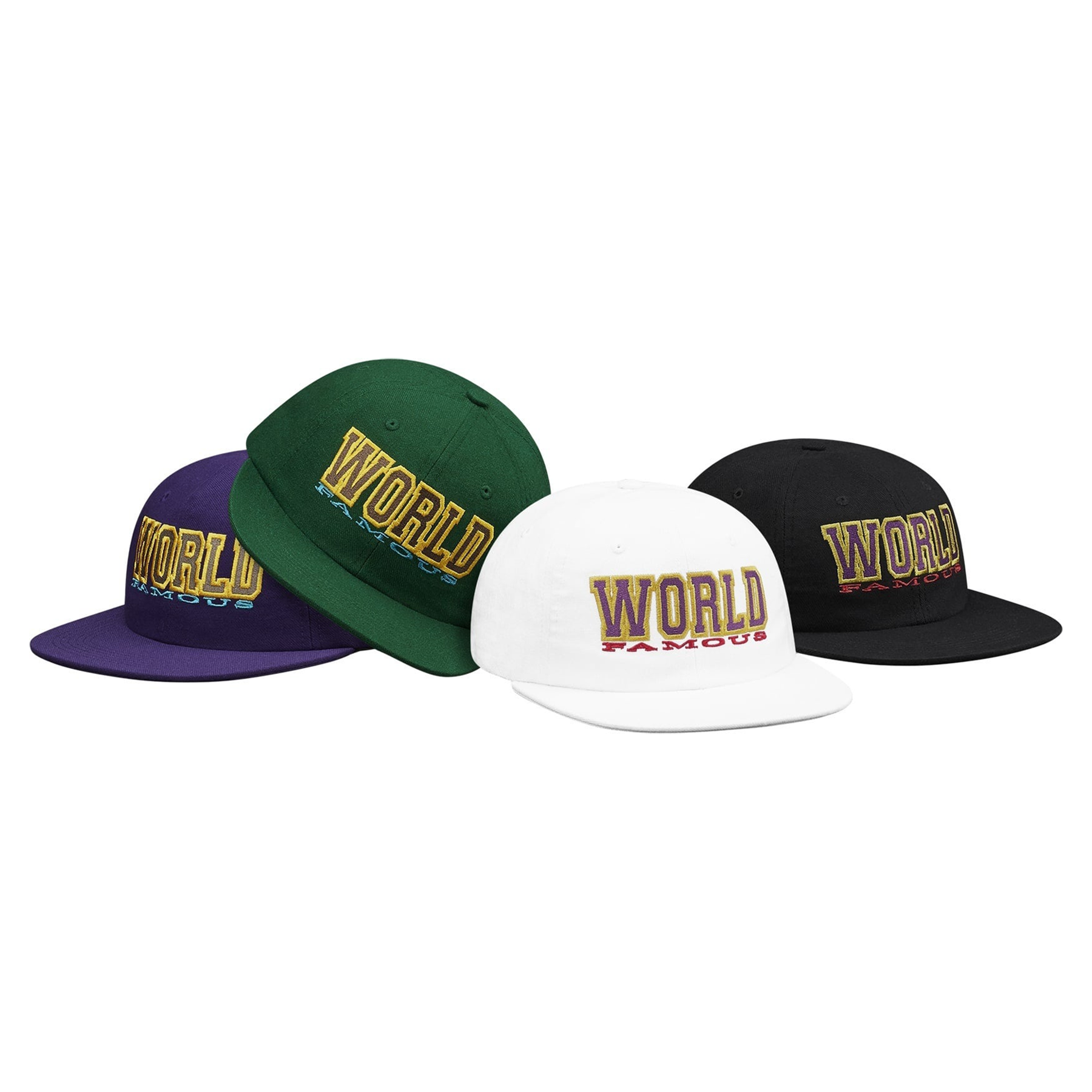 Supreme FW15 World Famous 6-Panel Snapback Hat