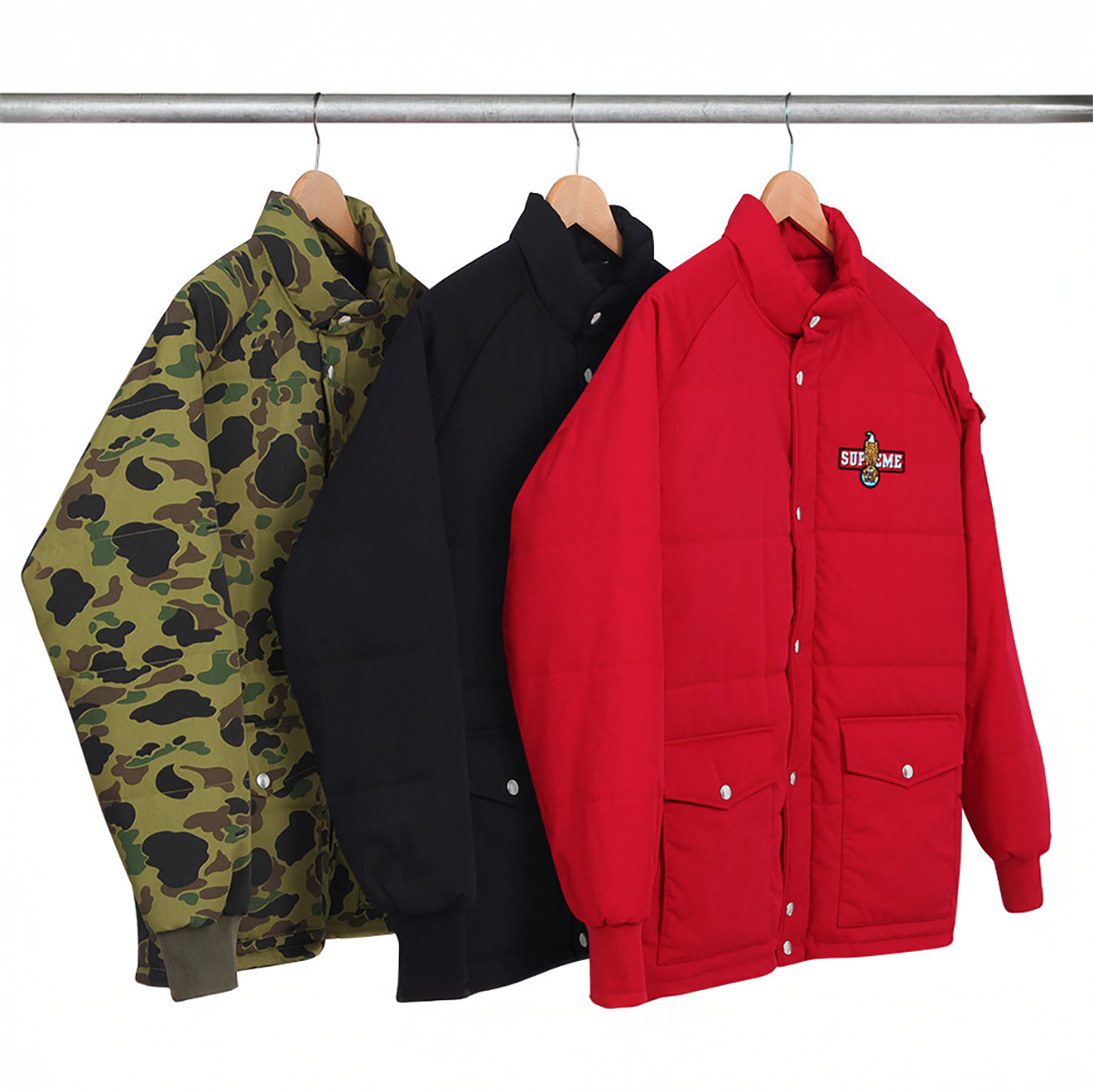 Supreme FW12 Mechanics Puffy Jacket