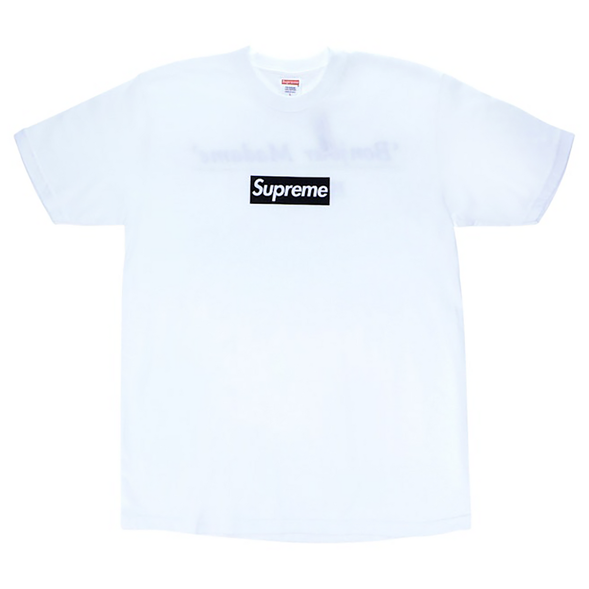 Supreme 2016 Paris Box Logo Tee Shirt