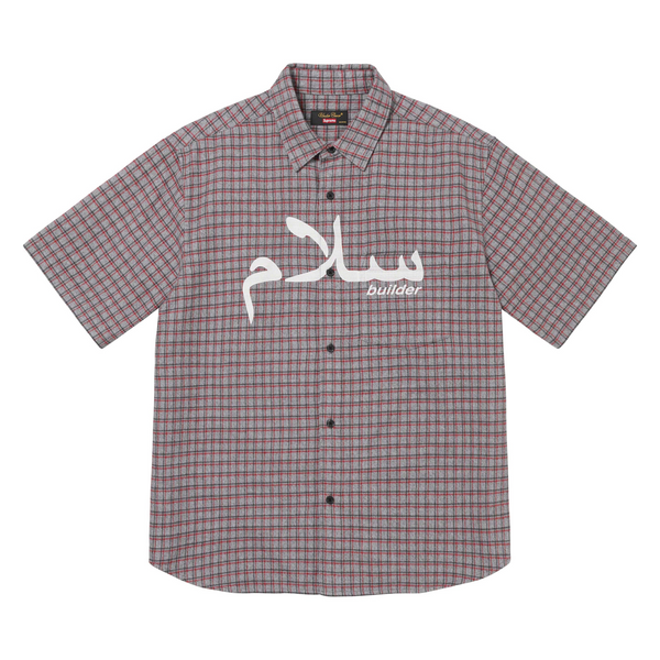 Supreme × Undercover SS23 Arabic Builder Flannel Shirt