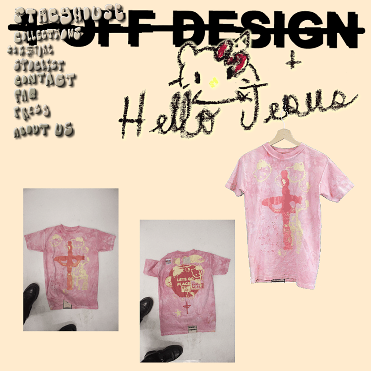 Stacy House 2021 Hello Jesus Hello Kitty Tee