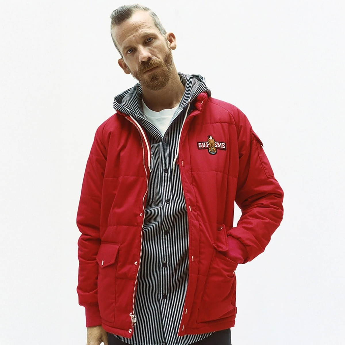 Supreme FW12 Mechanics Puffy Jacket