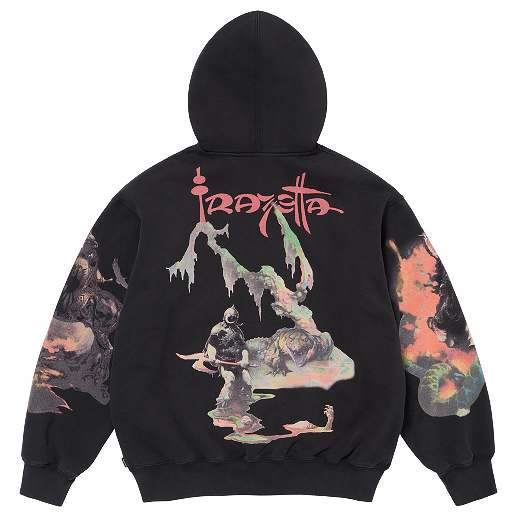 Supreme FW24 Frank Frazetta Zip Up Hooded Sweatshirt
