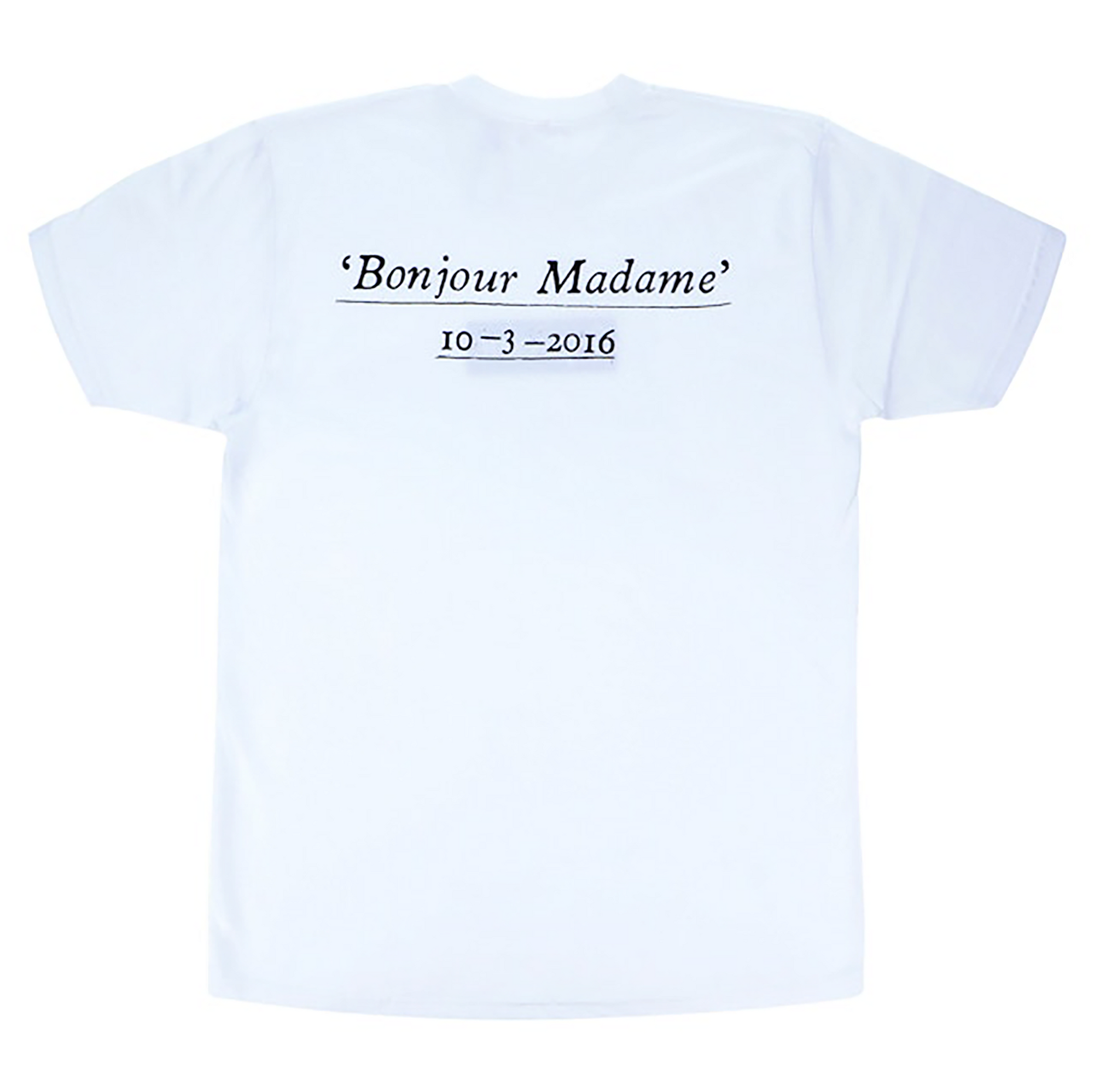 Supreme 2016 Paris Box Logo Tee Shirt